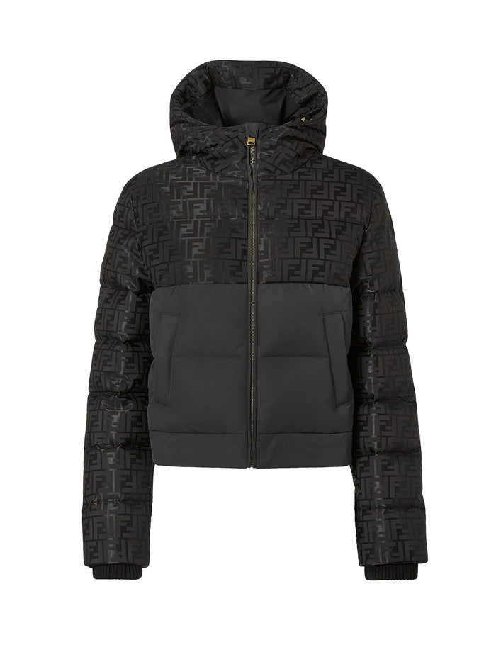Fendi Jackets Black Cotone Poliestere