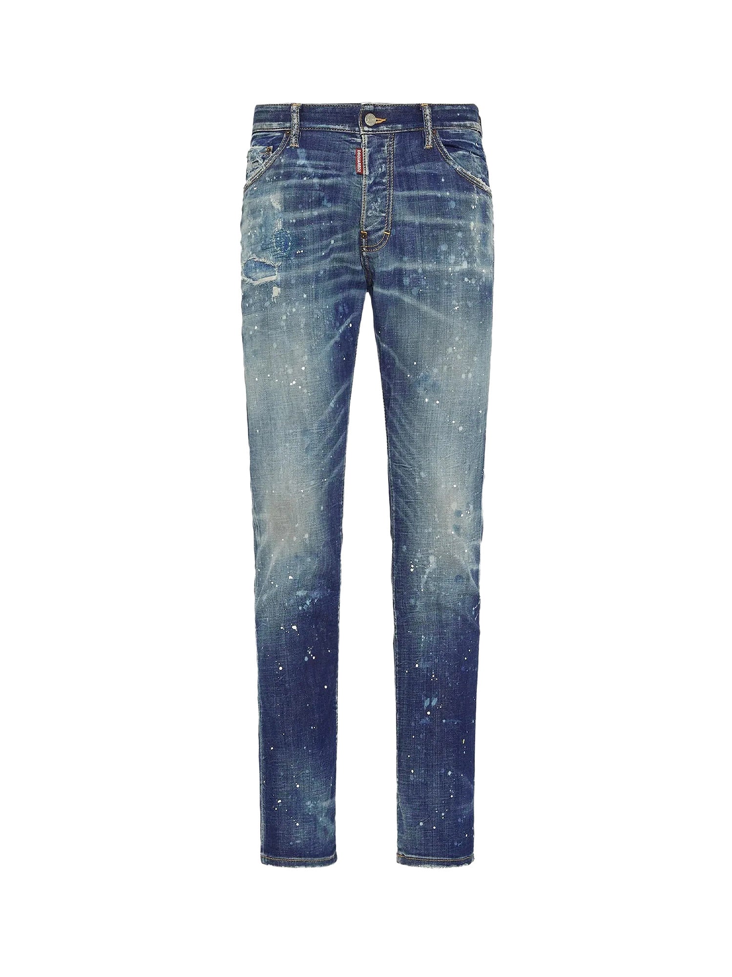 Dsquared2 Jeans Blue Cotone Elastan