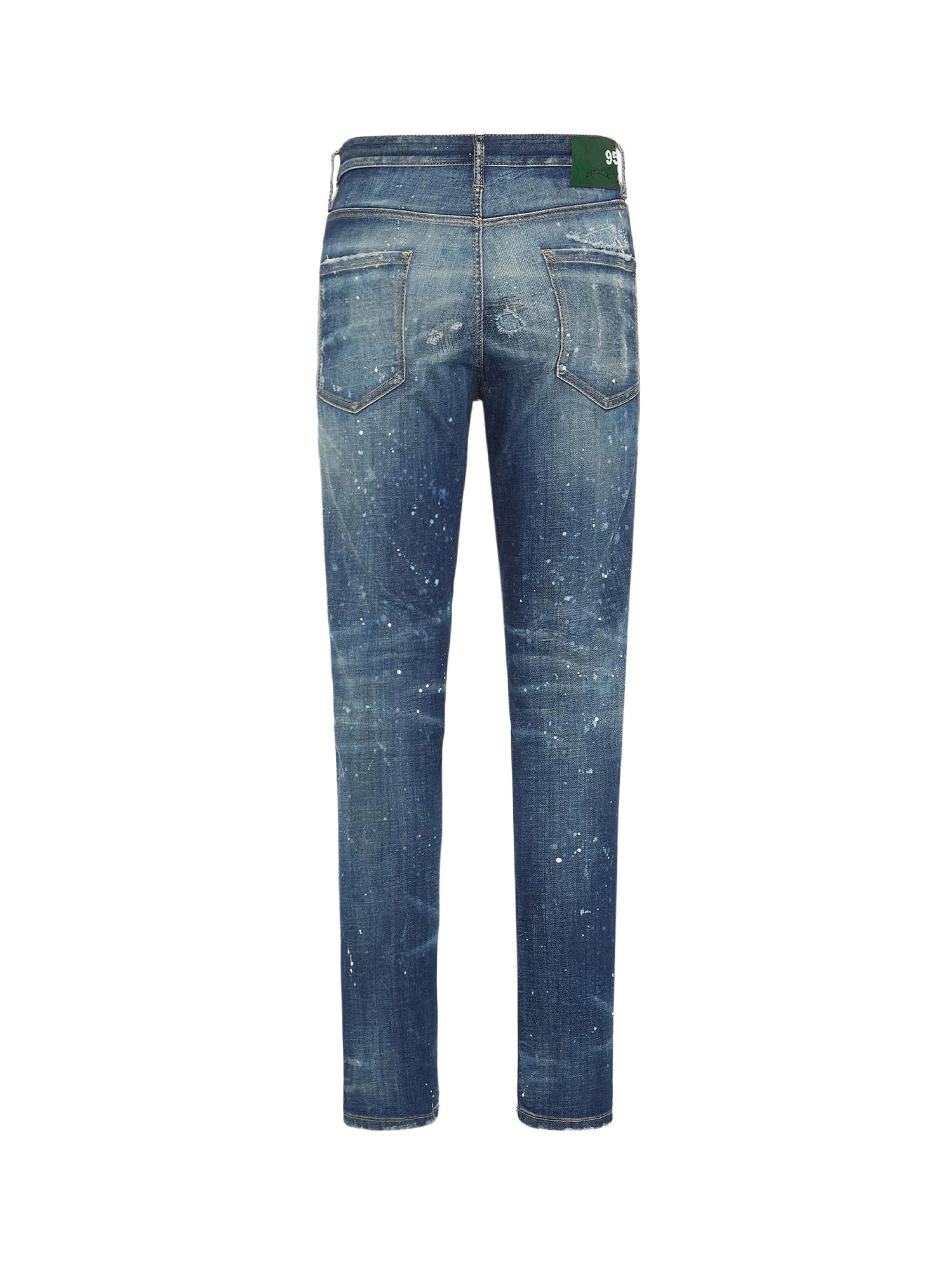 Dsquared2 Jeans Blue Cotone Elastan