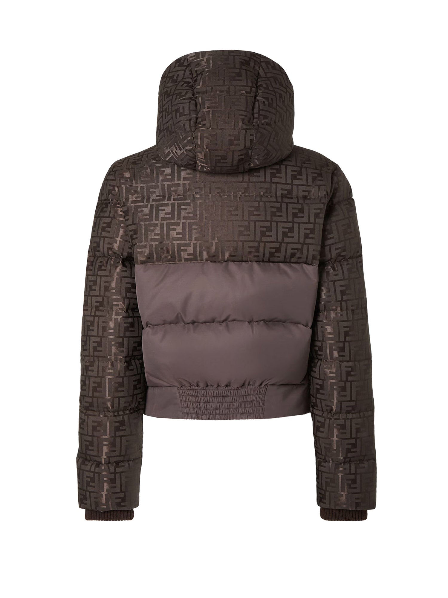 Fendi Jackets Dark Brown-25 Cotone Poliammide