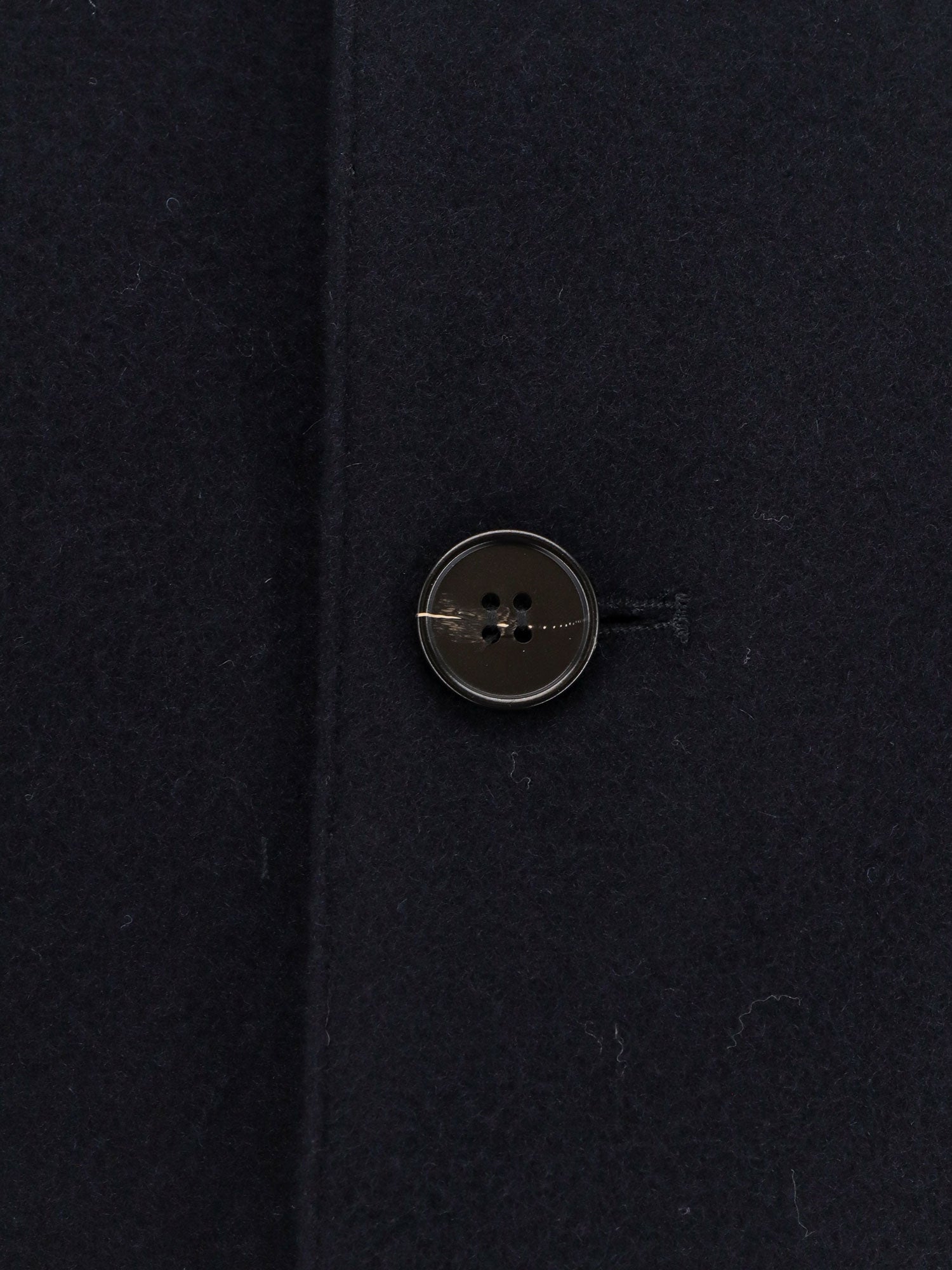 Paltò Coats Black Lana Nylon