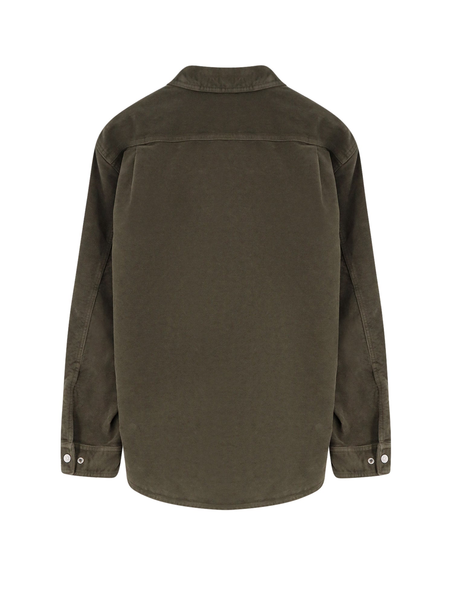 Stone Island Shirts Military Green Cotone