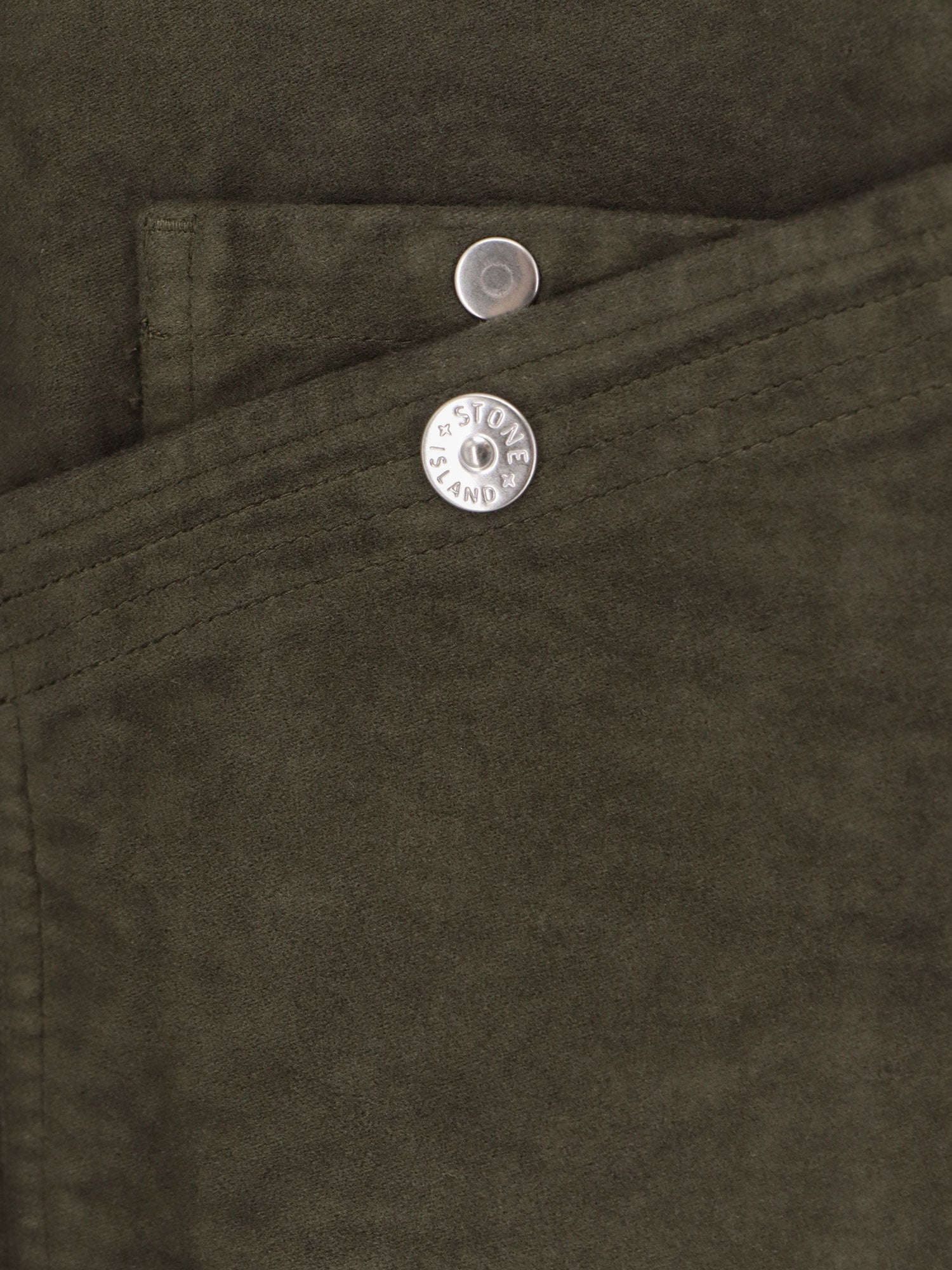 Stone Island Shirts Military Green Cotone