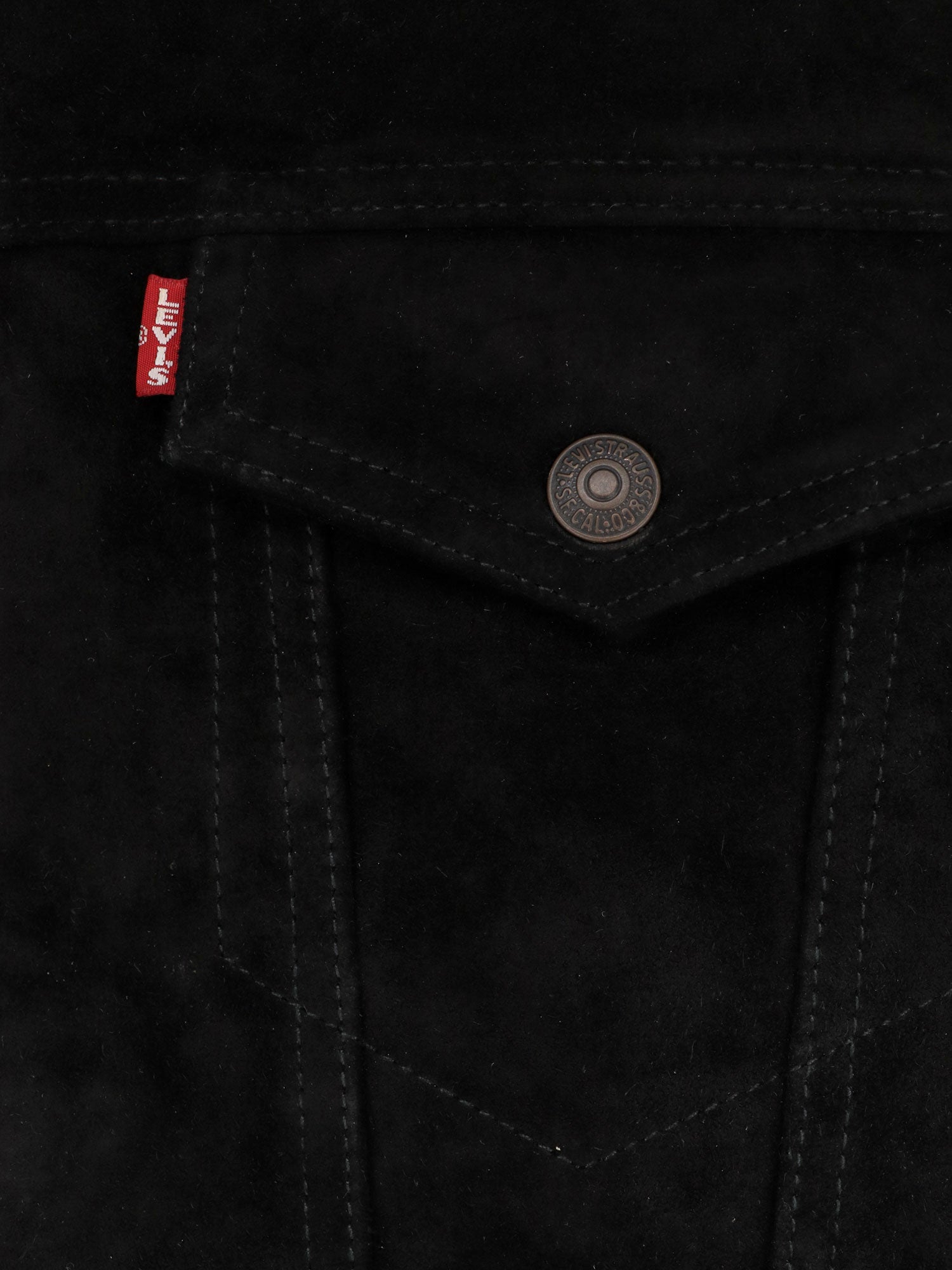 Levis Jackets Black Pelle