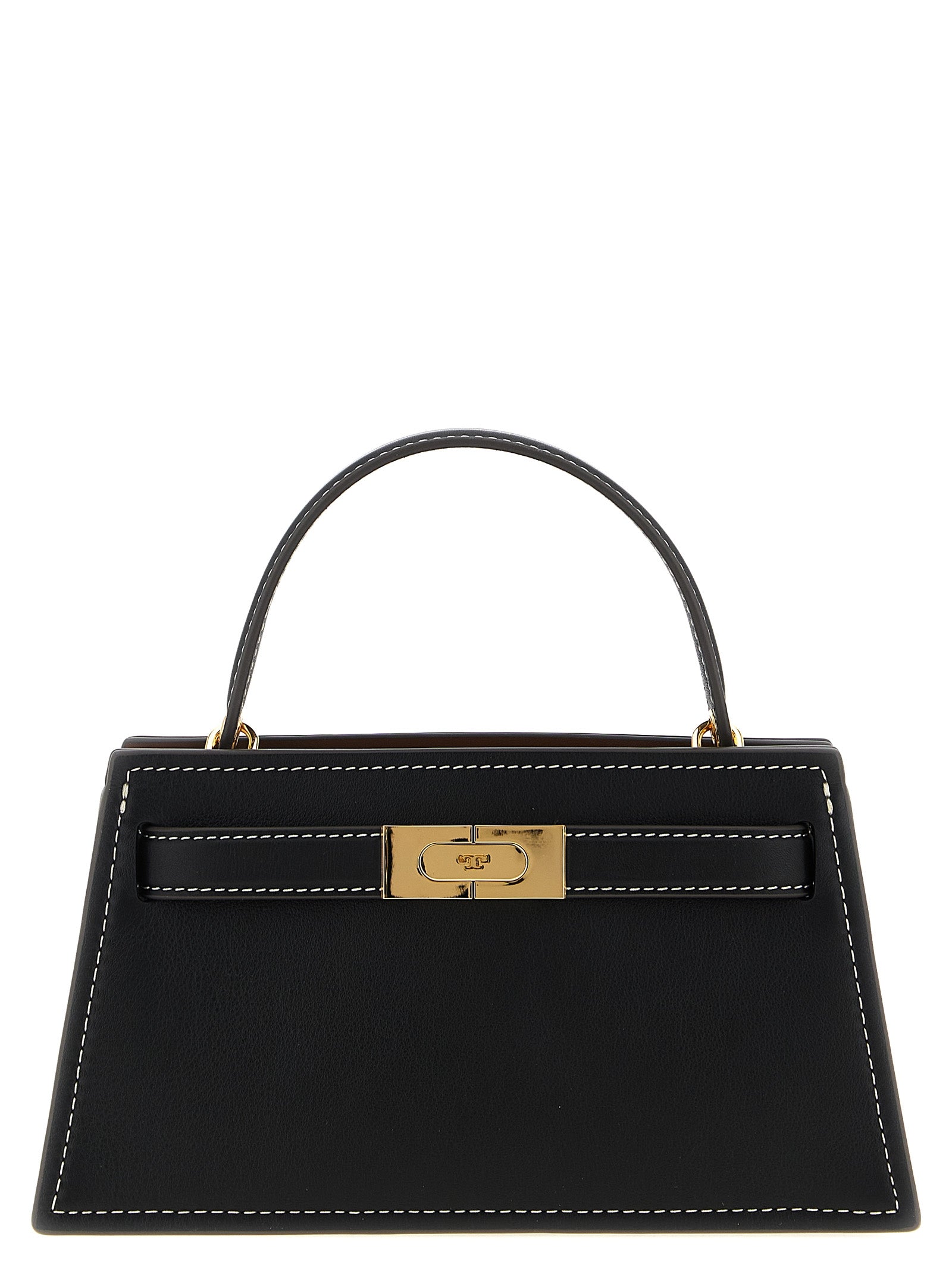 Petite Lee Radziwill handbag Black Cow Leather (bos Taurus) Hand Bags