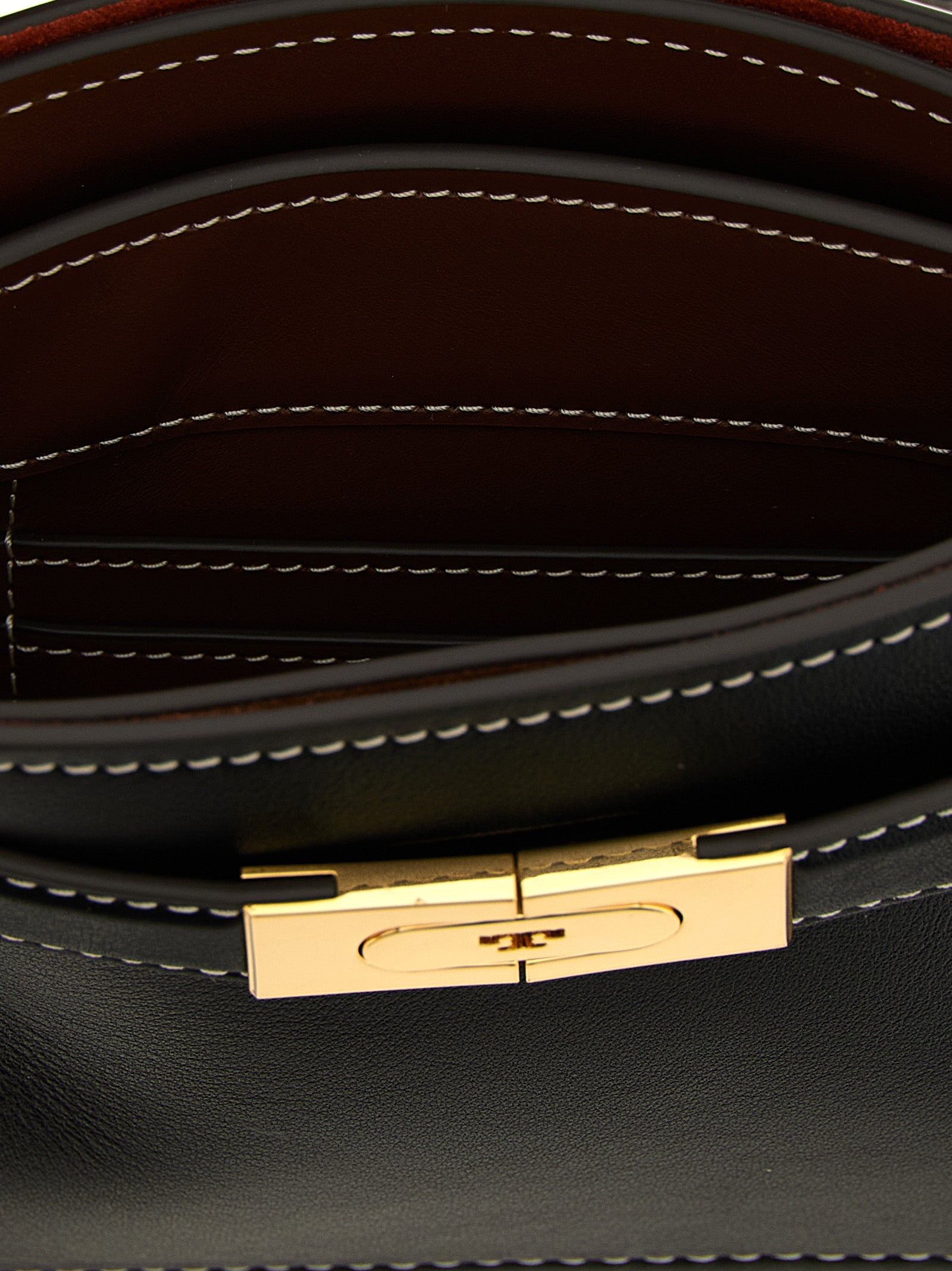 Petite Lee Radziwill handbag Black Cow Leather (bos Taurus) Hand Bags