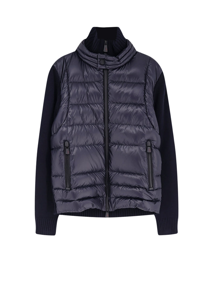 Moncler Grenoble Jackets Blue Lana Vergine