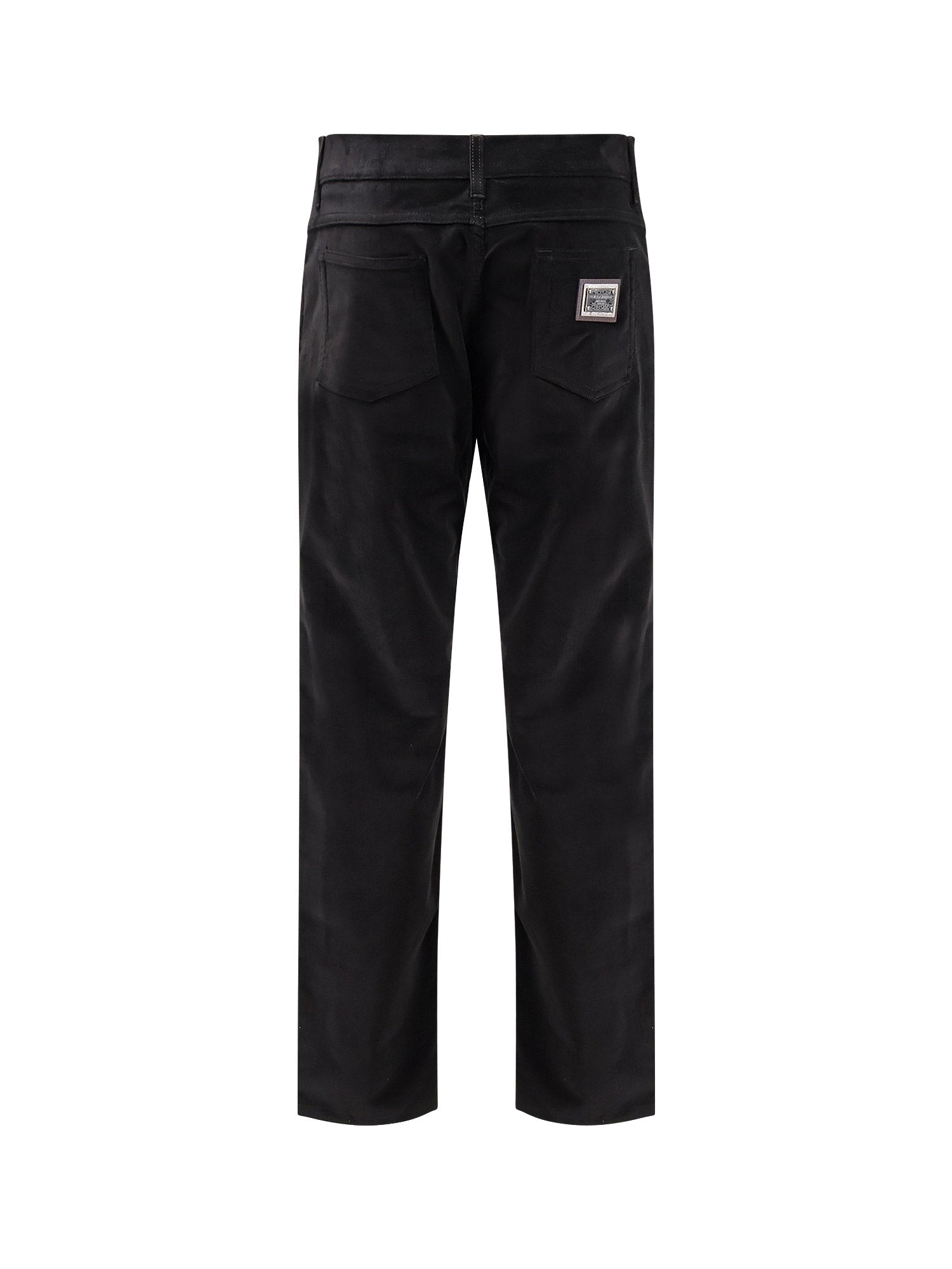 Dolce & Gabbana RTW Black Cotone Cashmere Elastan