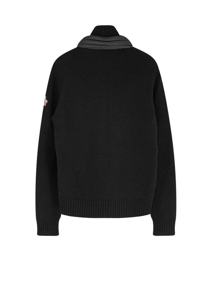 Moncler Grenoble Jackets Black Lana Vergine