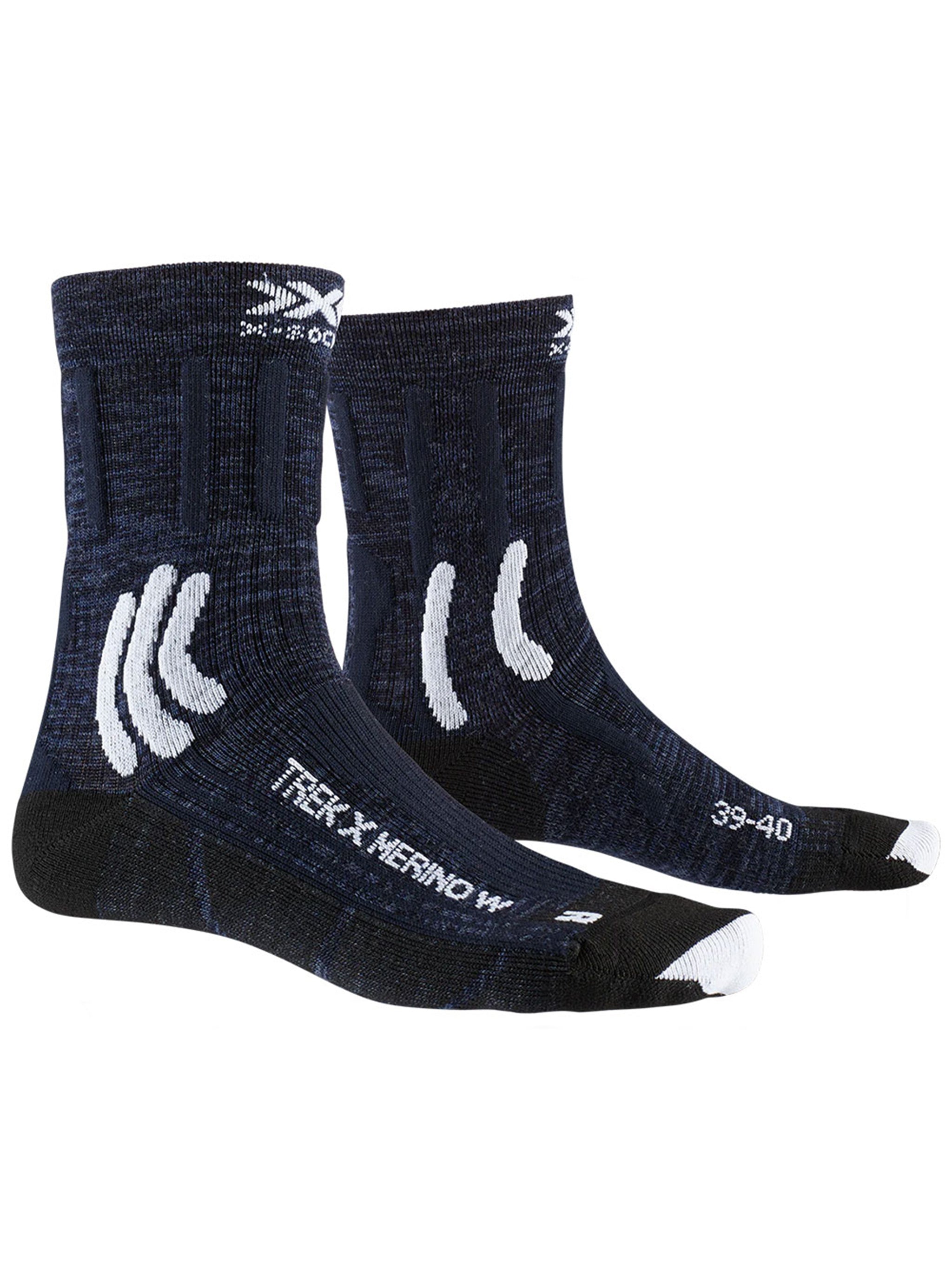 Trek X Merino Wmn Blue Ny Apani Bisentio Mythlan Ea Calze
