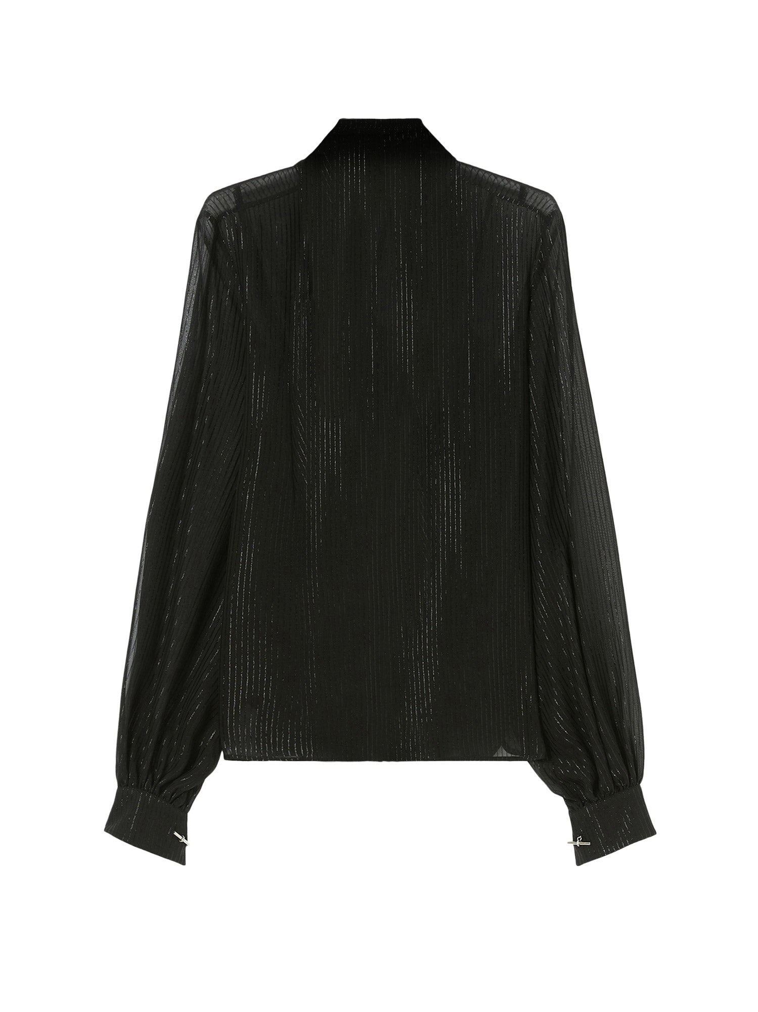 Max Mara Shirts Black Seta Poliammide