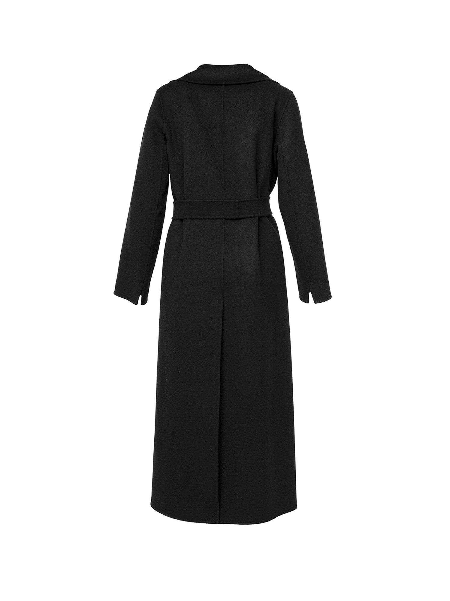 S Max Mara Coats Black Wool