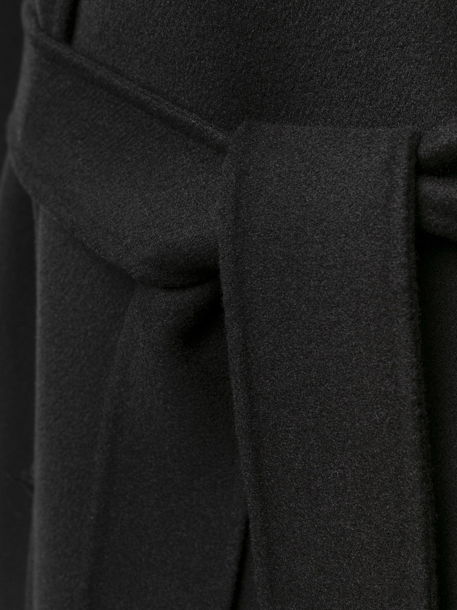 S Max Mara Coats Black Wool