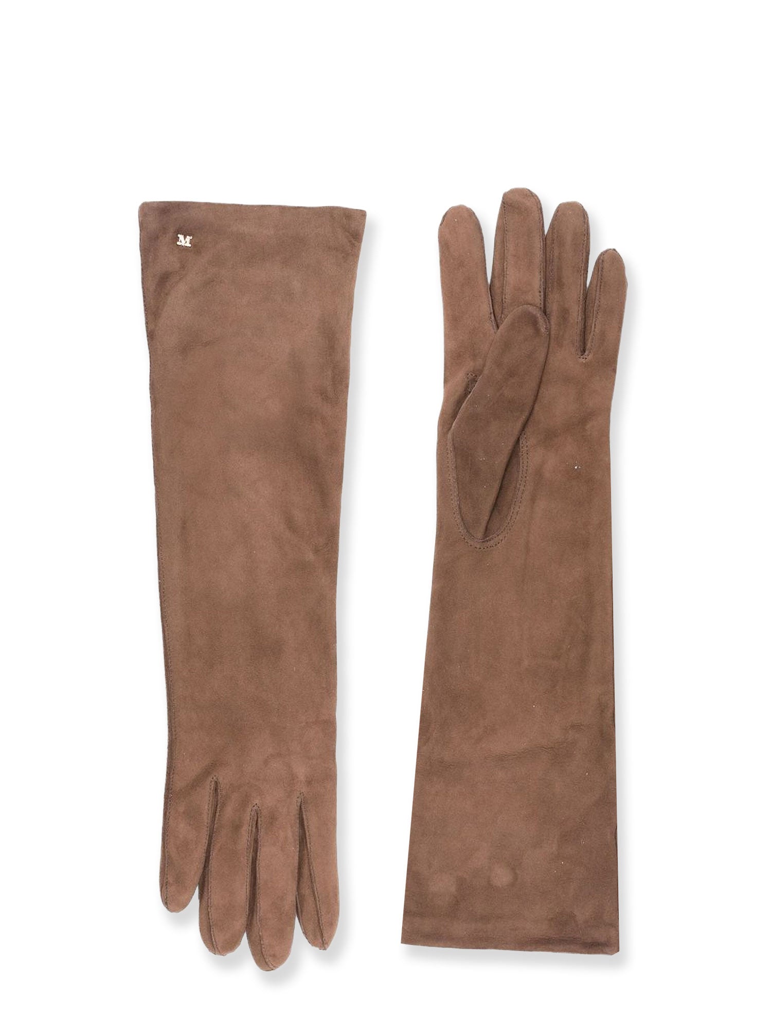 Max Mara Gloves Brown Pelle