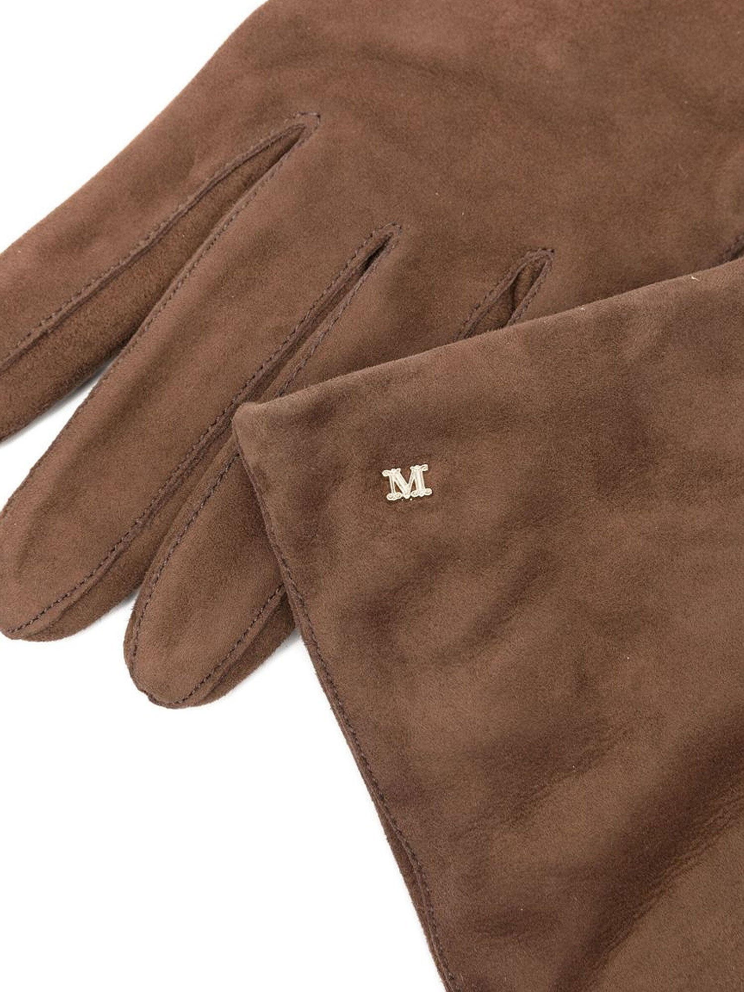 Max Mara Gloves Brown Pelle
