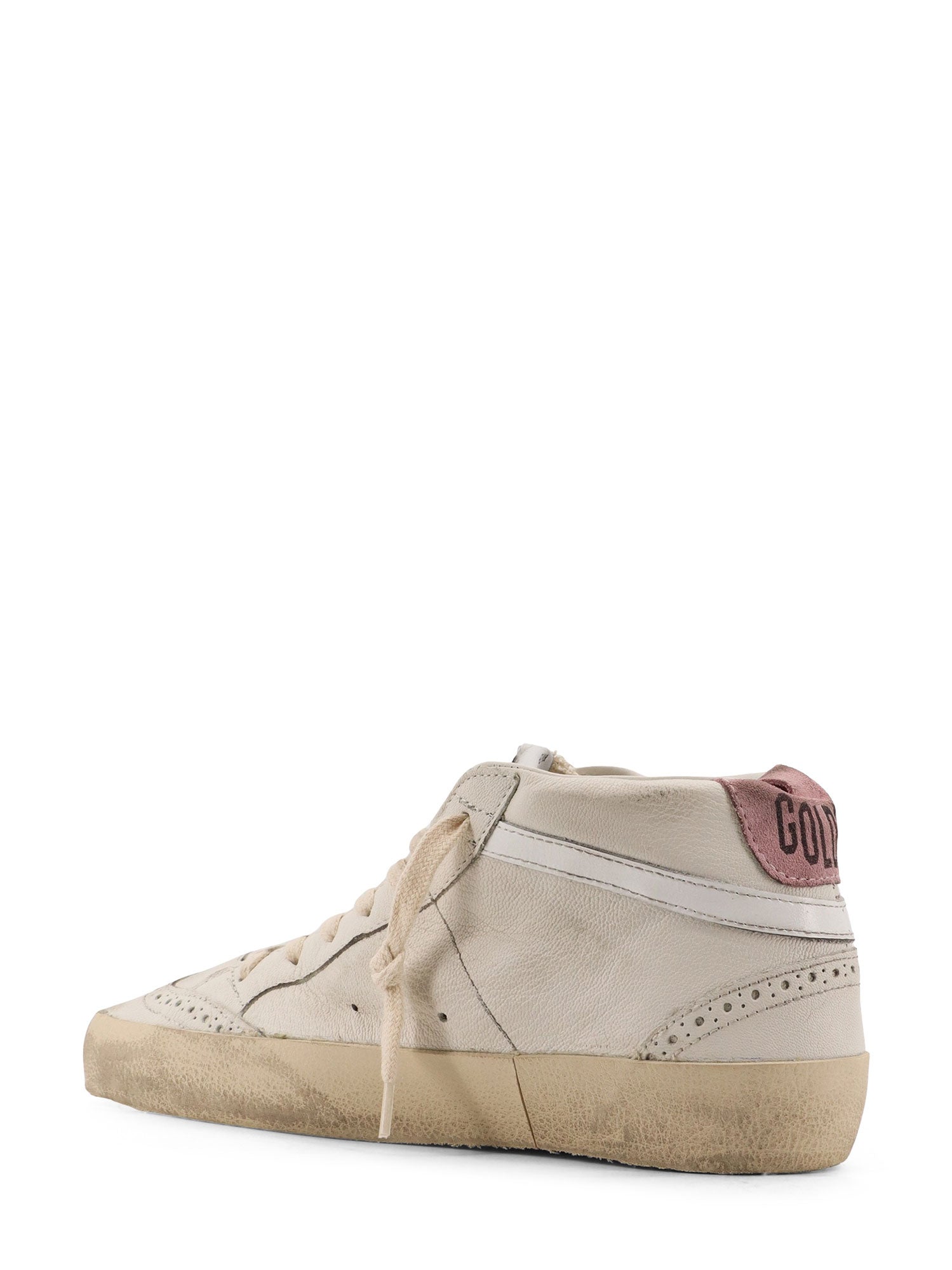 Golden Goose Sneakers Whiteblue Pink Pelle
