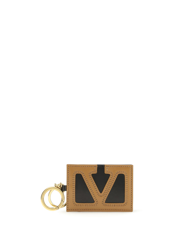 Keyring Viva Superstar Black-Spice Black/spice Lamb Leather Keyrings & Chains