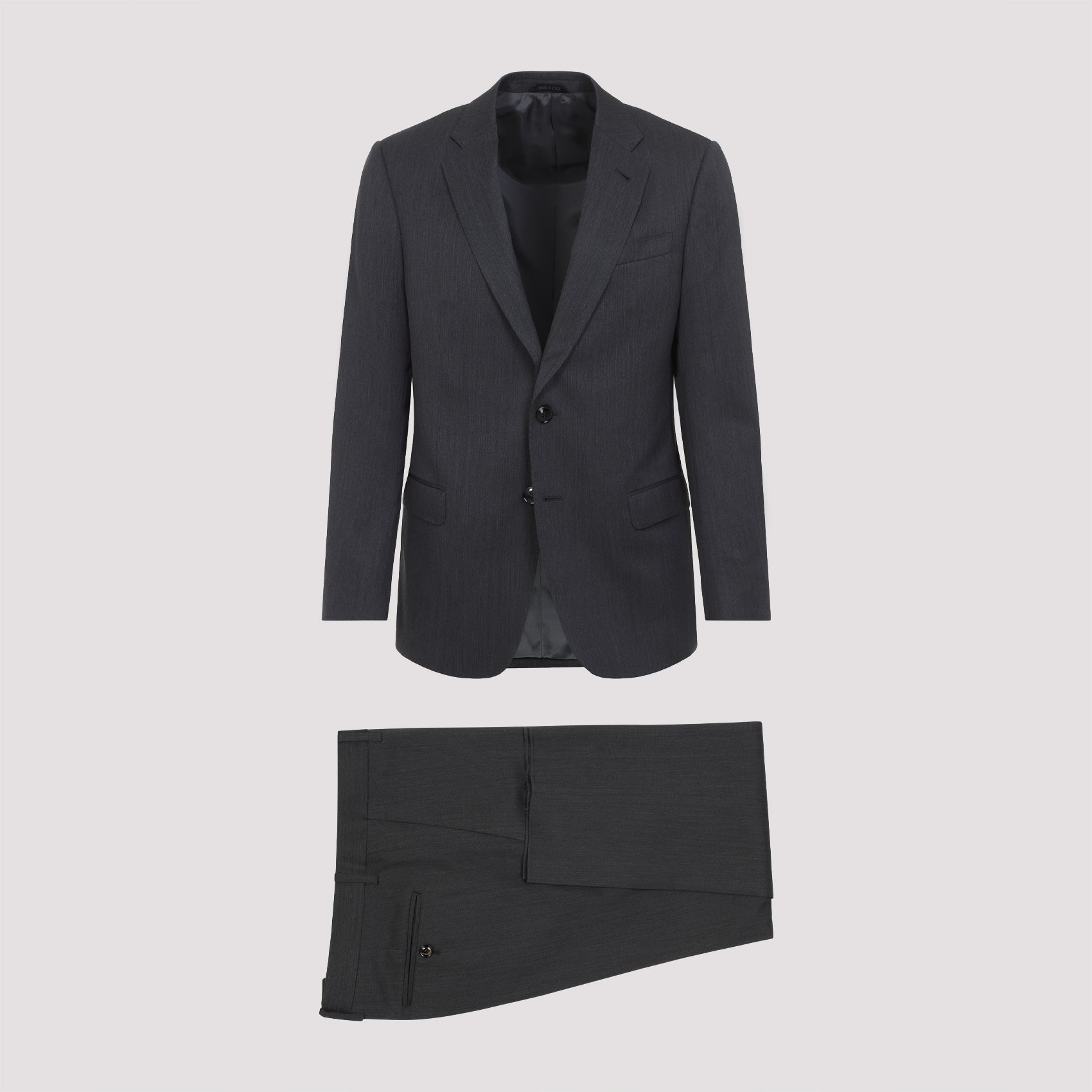 Suit Grey Virgin Wool Dress