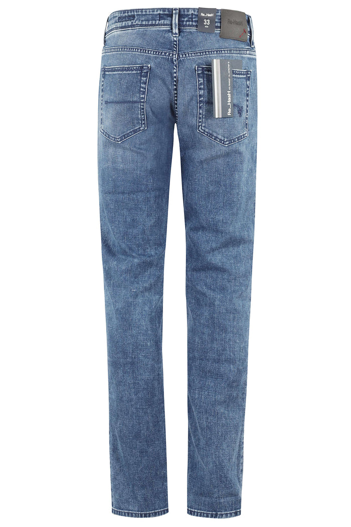 Rubens 5tasche Denim Blue Cotton | Jean