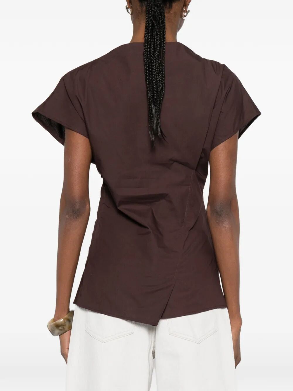Fedora Brown Coton Biologique Tops