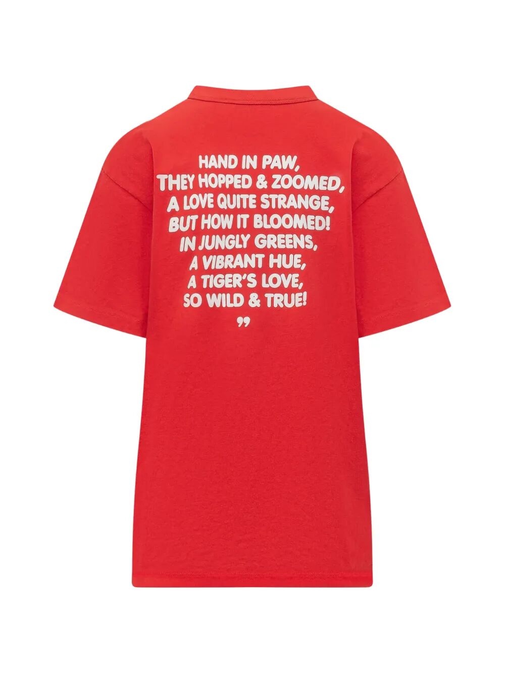 T-Shirt Red Cotton Tshirt