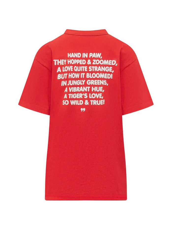 T-Shirt Red Cotton Tshirt