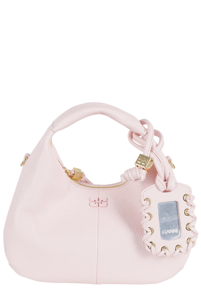 Hobo Mini Grained Pink & Purple Polyurethane Borsa
