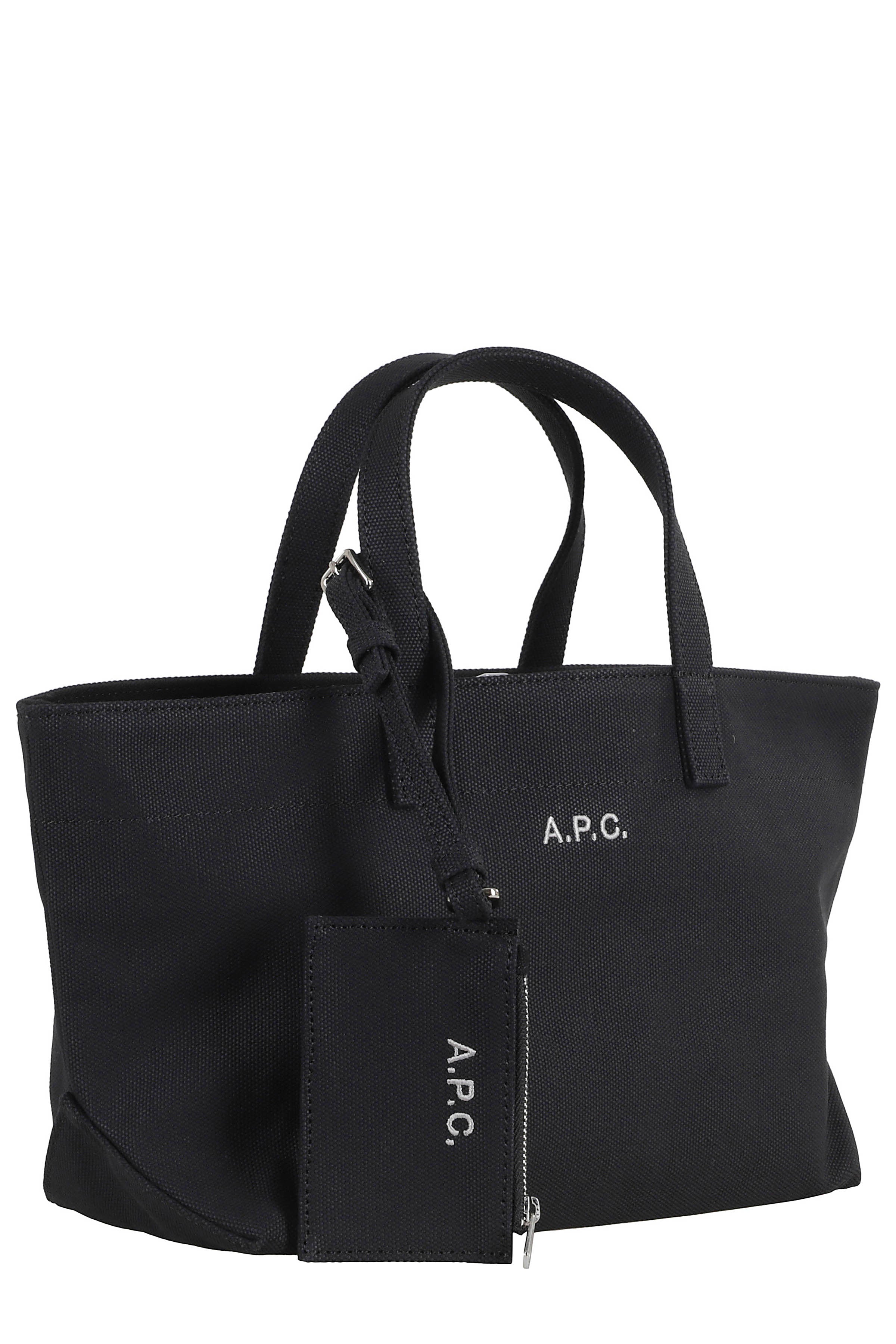 Le Drummer Toile Small Black Cotone Borsa