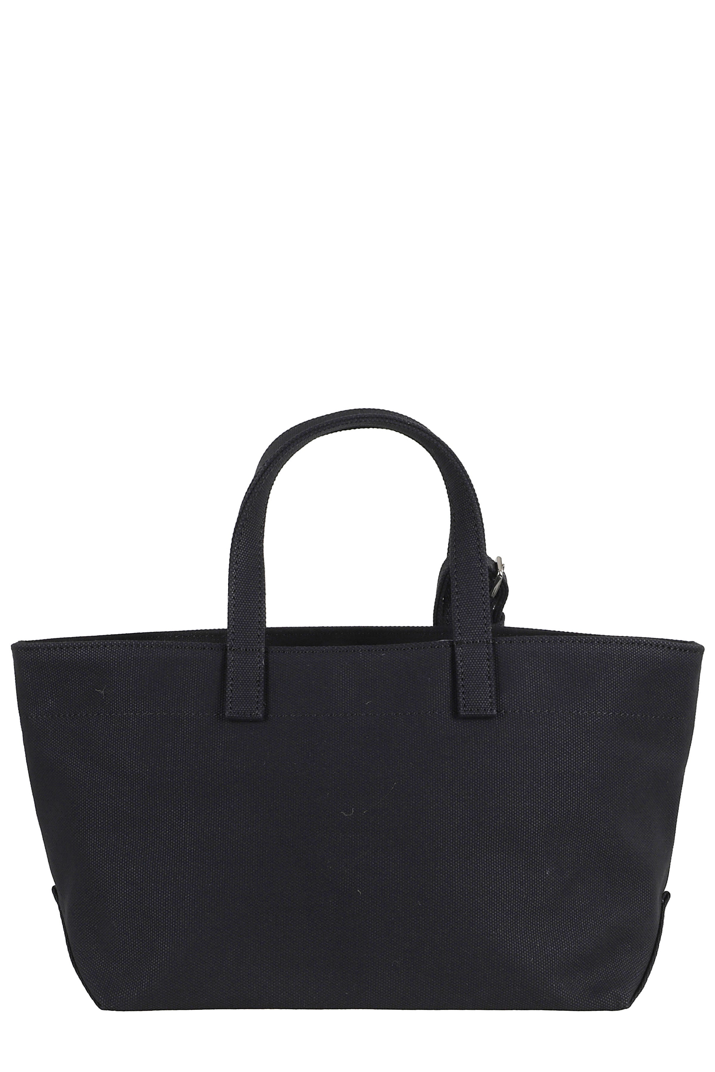 Le Drummer Toile Small Black Cotone Borsa