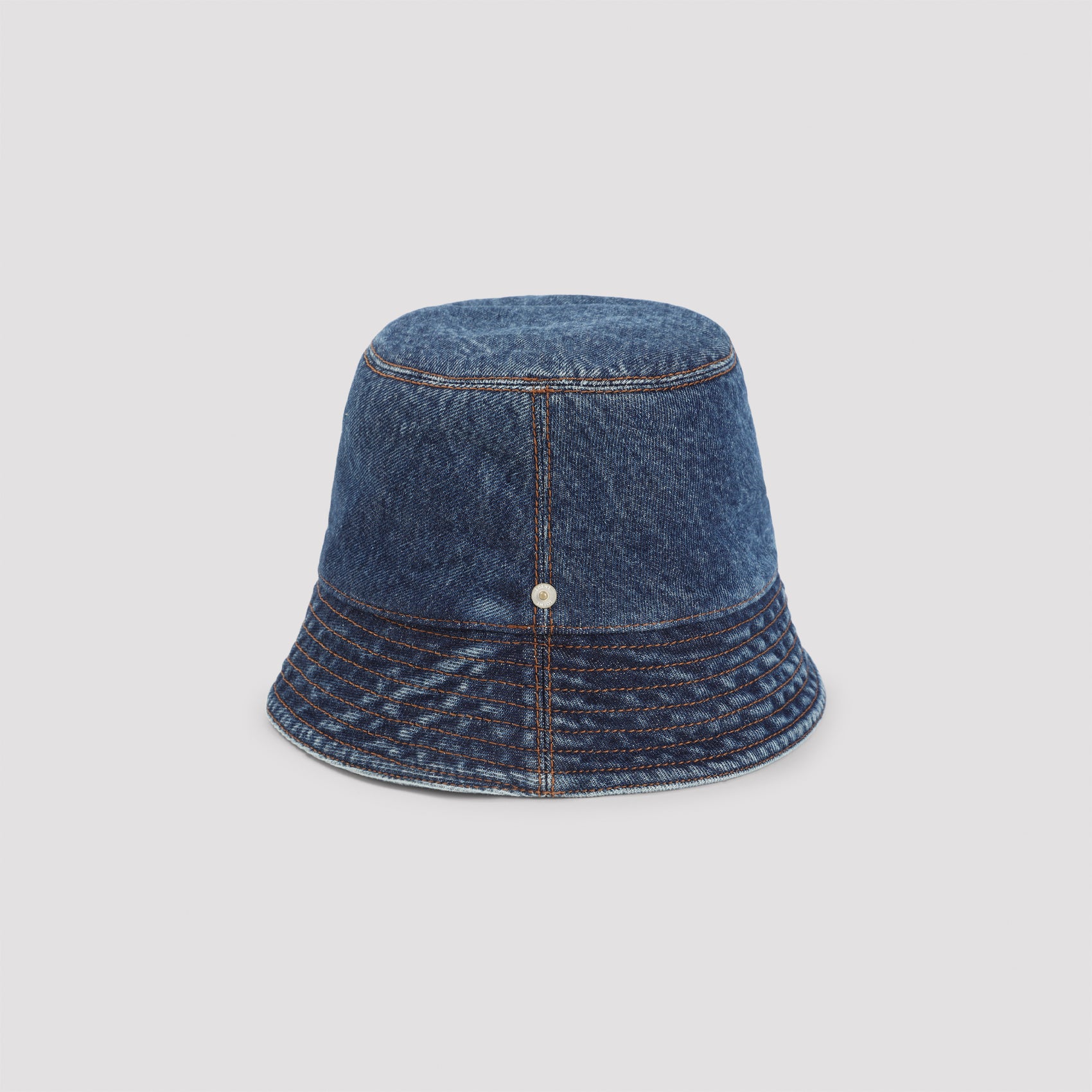 Denim Bucket Hat Blue Cotton