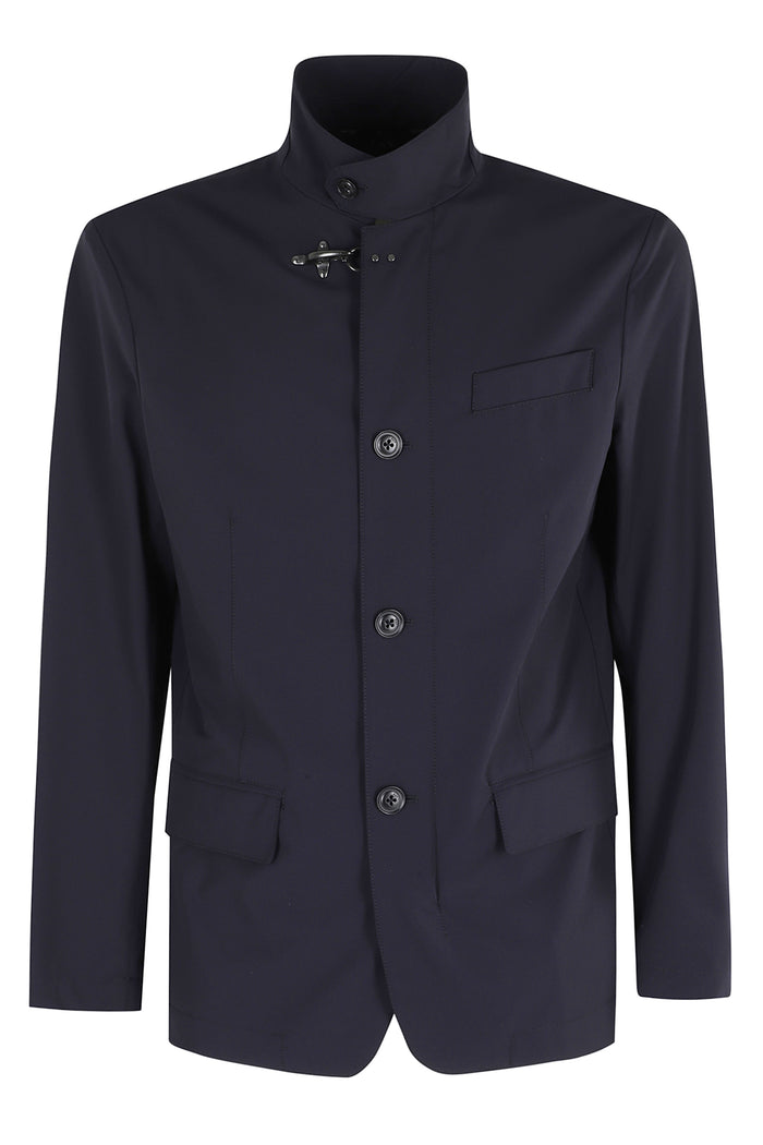 Travel Duty Jacket Blue Poliammide Giubbotto