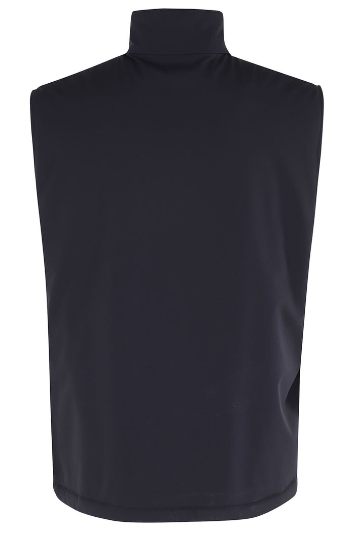 Wind Vest Blue Poliestere Gilet