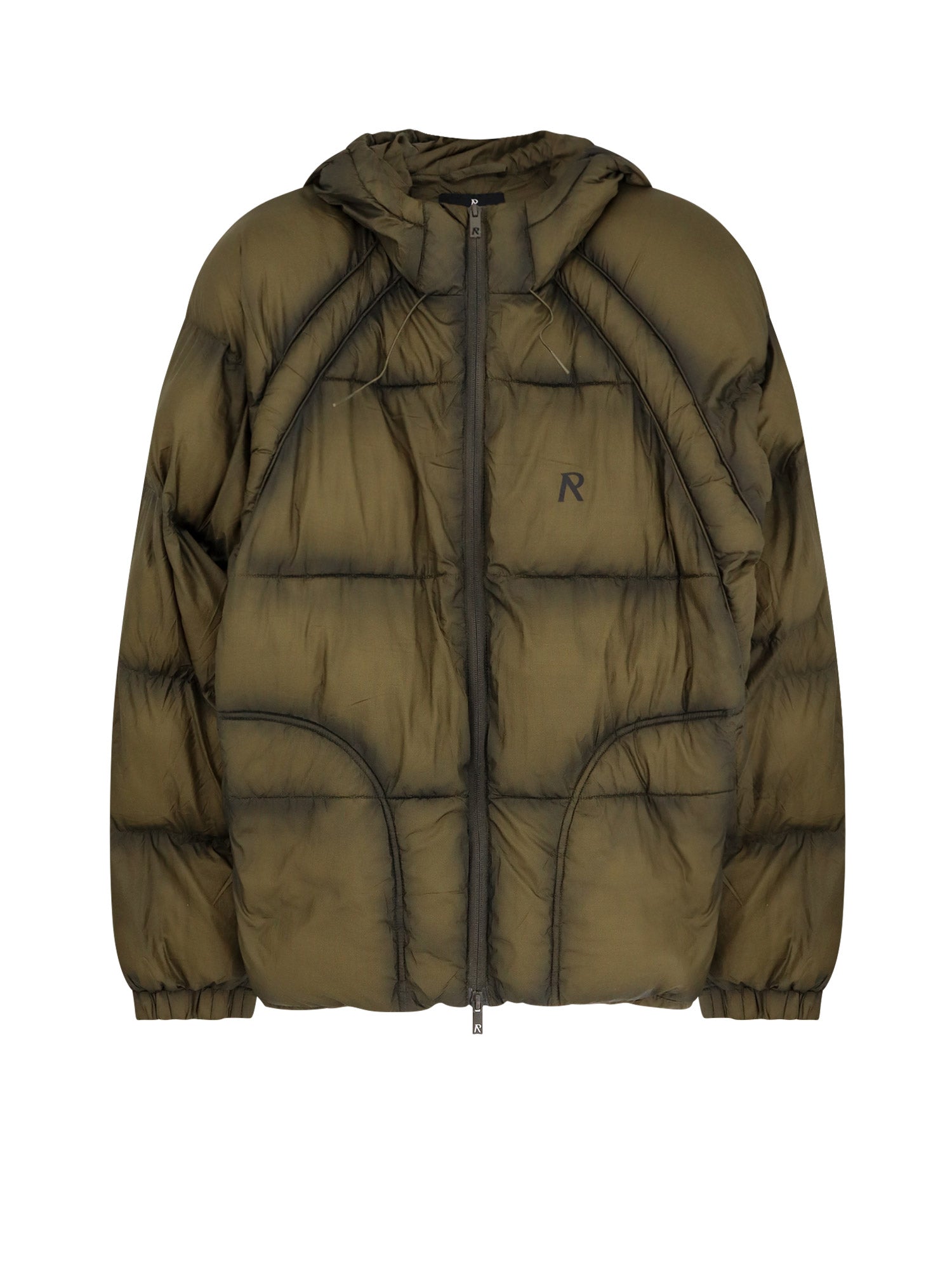Represent Jackets Dark Olive Nylon