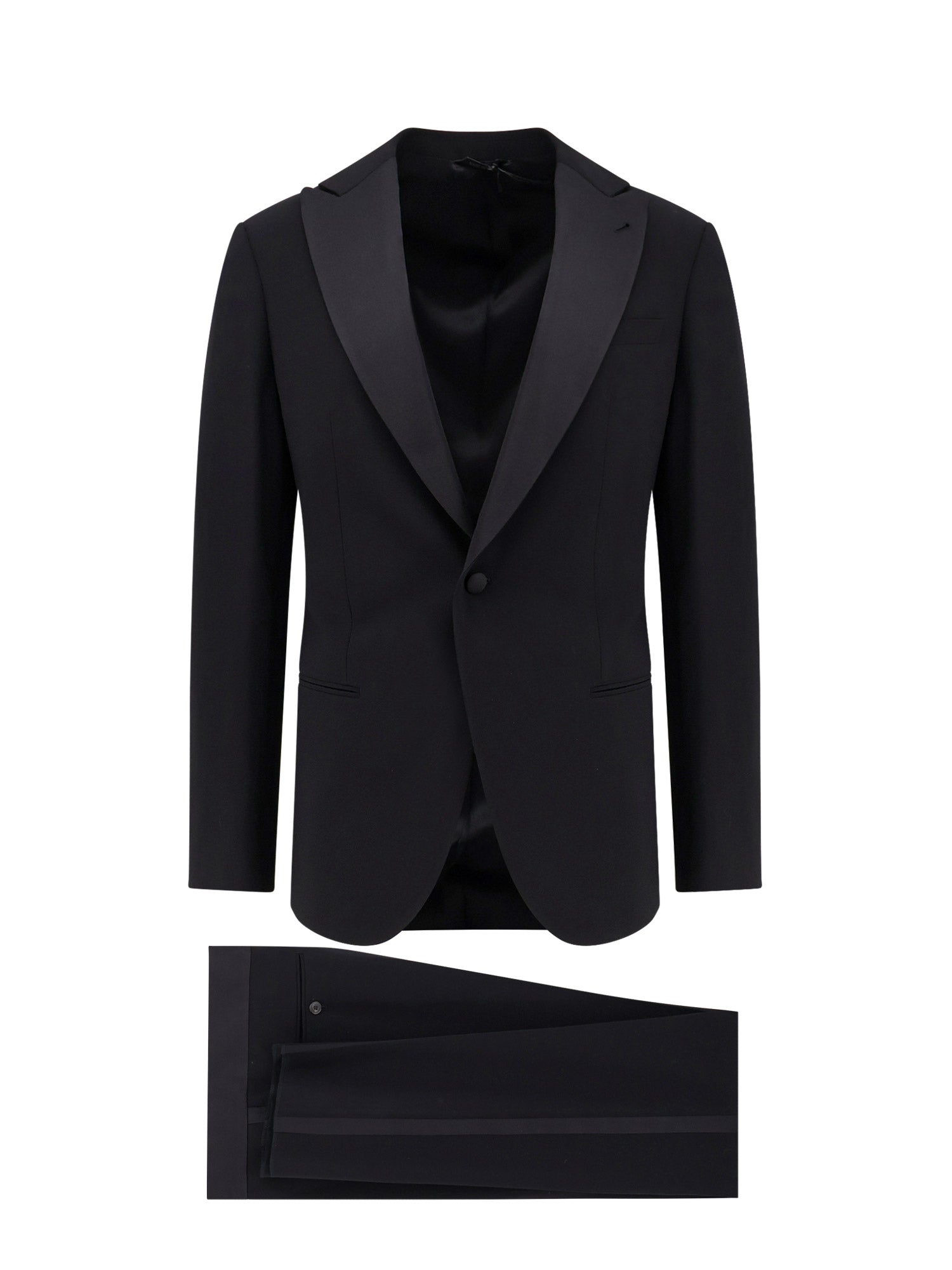 Giorgio Armani Dresses Black Virgin Wool