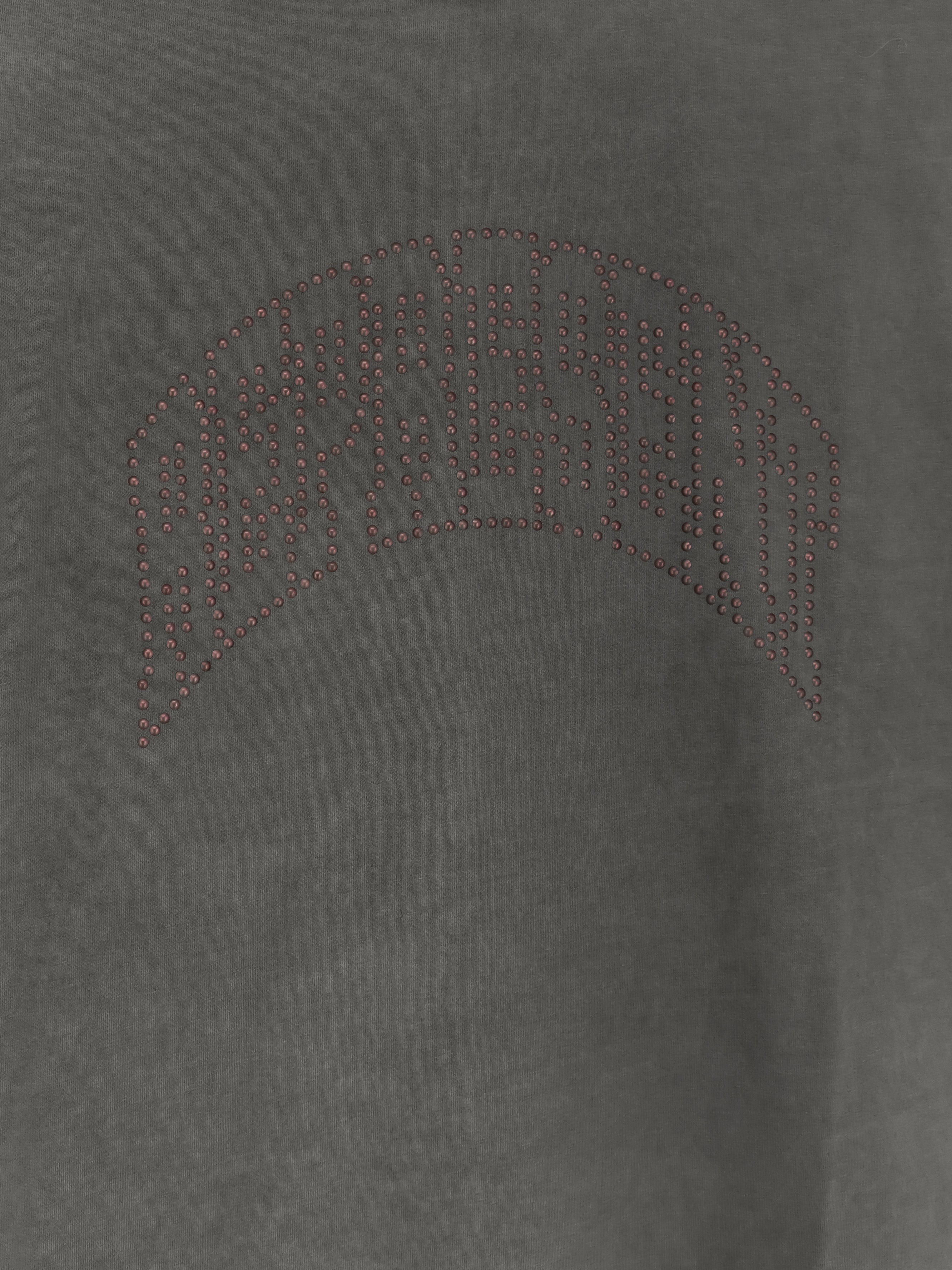 Represent T-shirts and Polos Stained Black Cotone