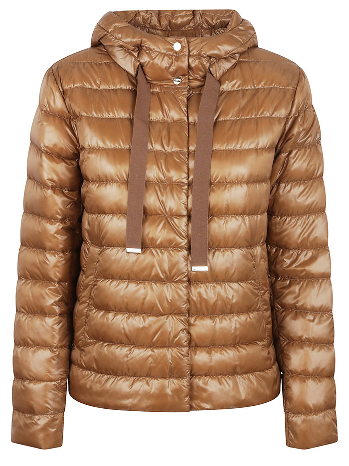 Padded Jacket Brown Giacca
