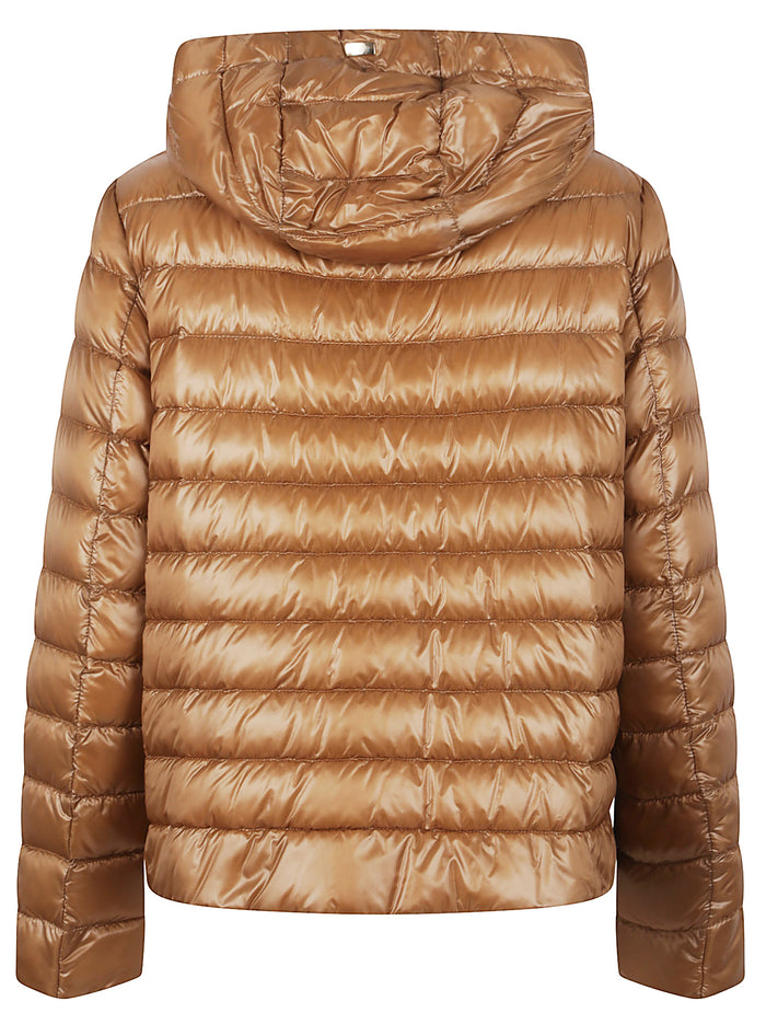 Padded Jacket Brown Giacca