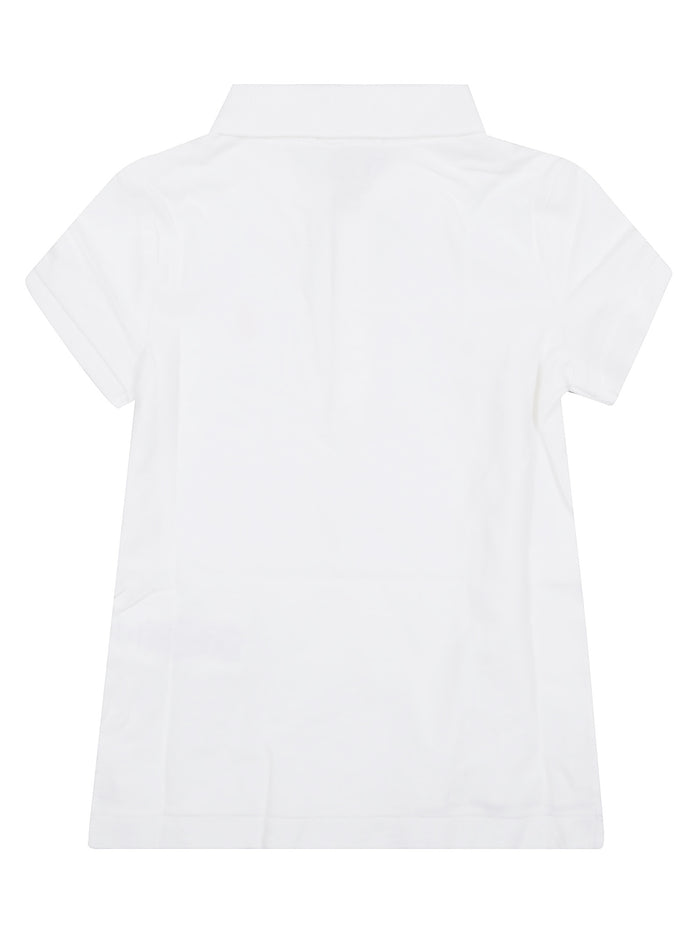 Ss Polo Shir-tops-knit White Cotton Ea
