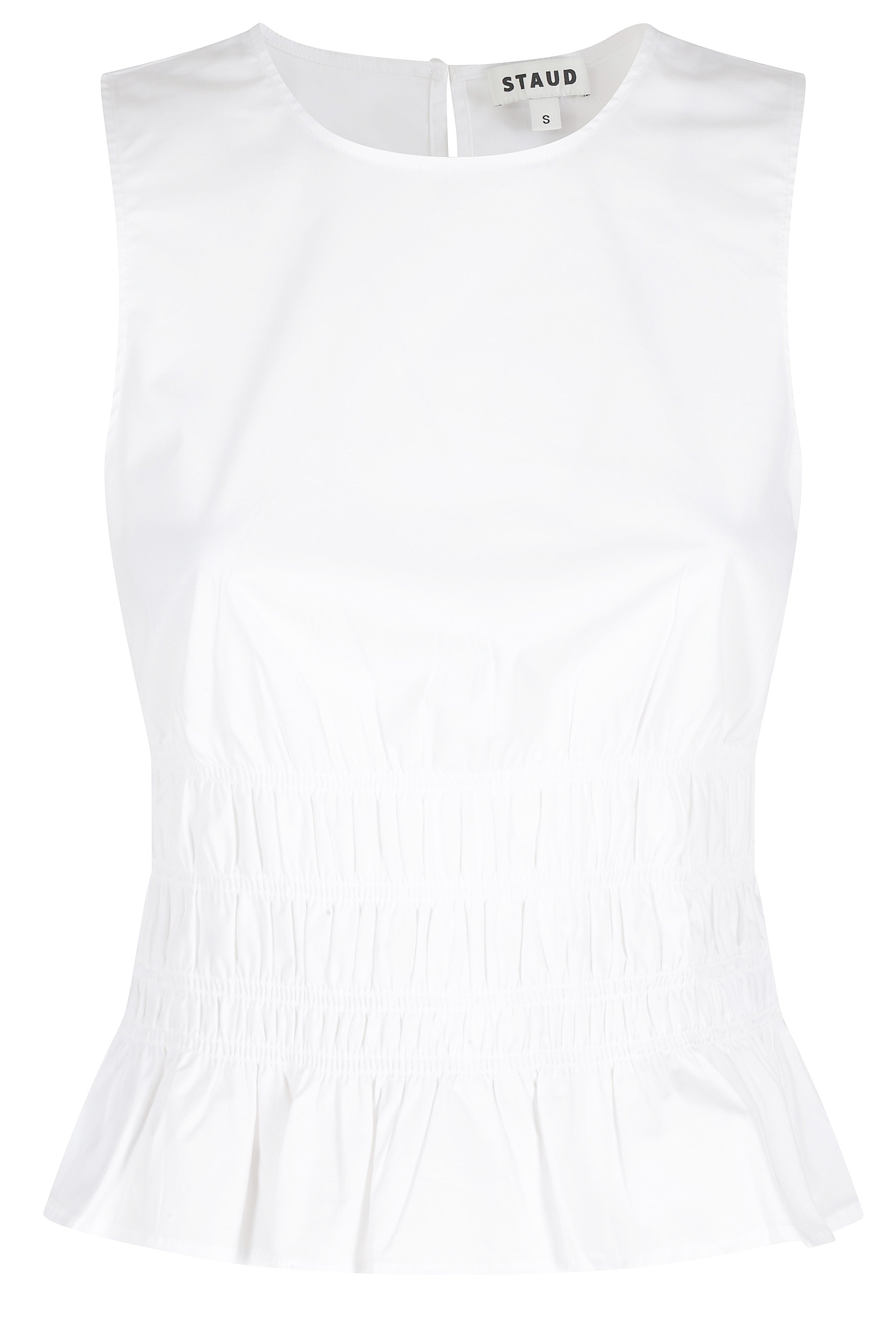 Culver Top White Cotone Elastan
