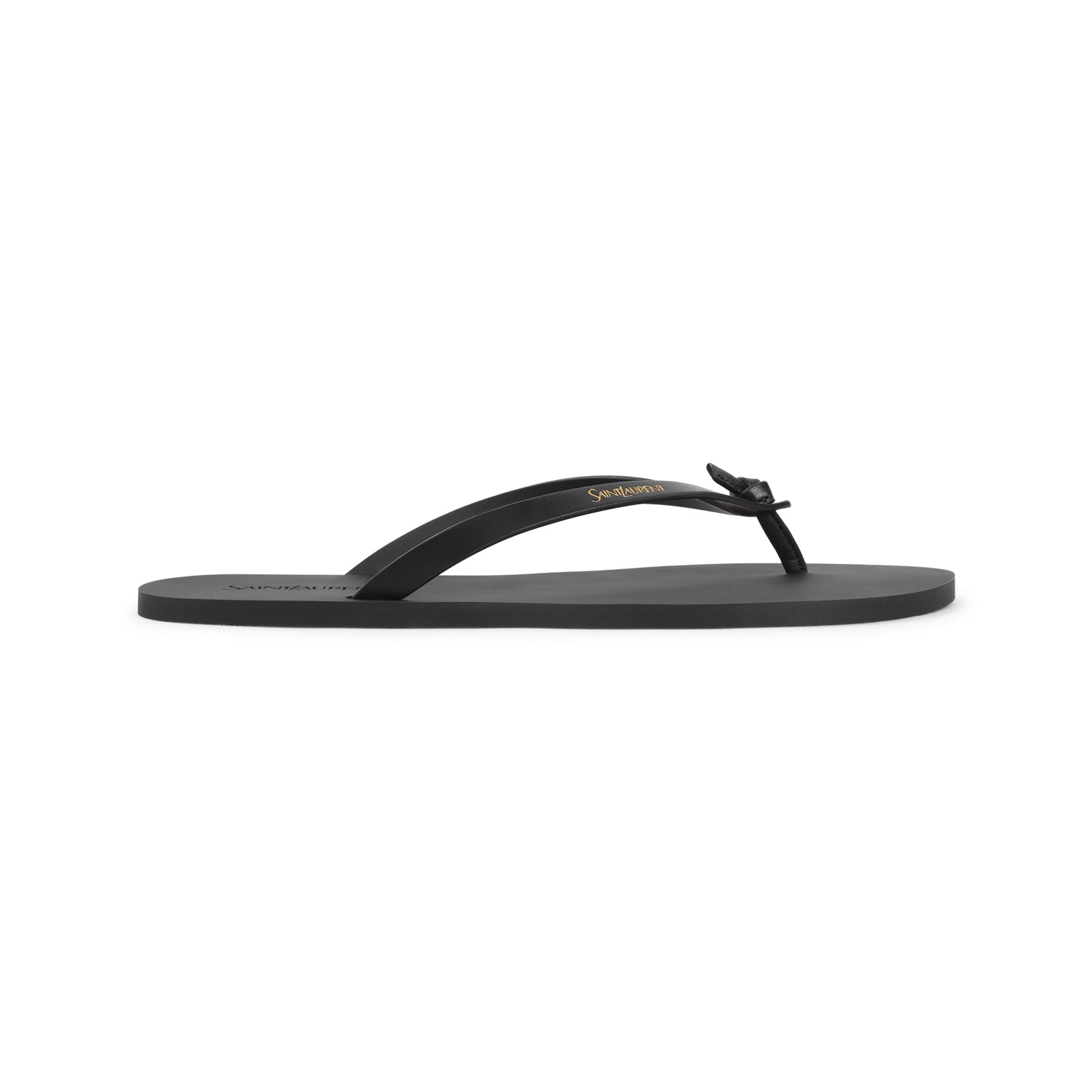 Party 00 Sandals Black Rubber Leather Shoe
