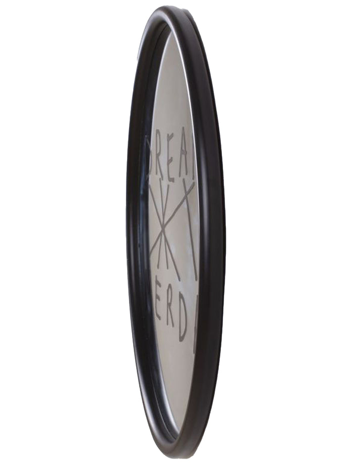 Connection Dream Merda mirror Black Glass Decorative Accessories