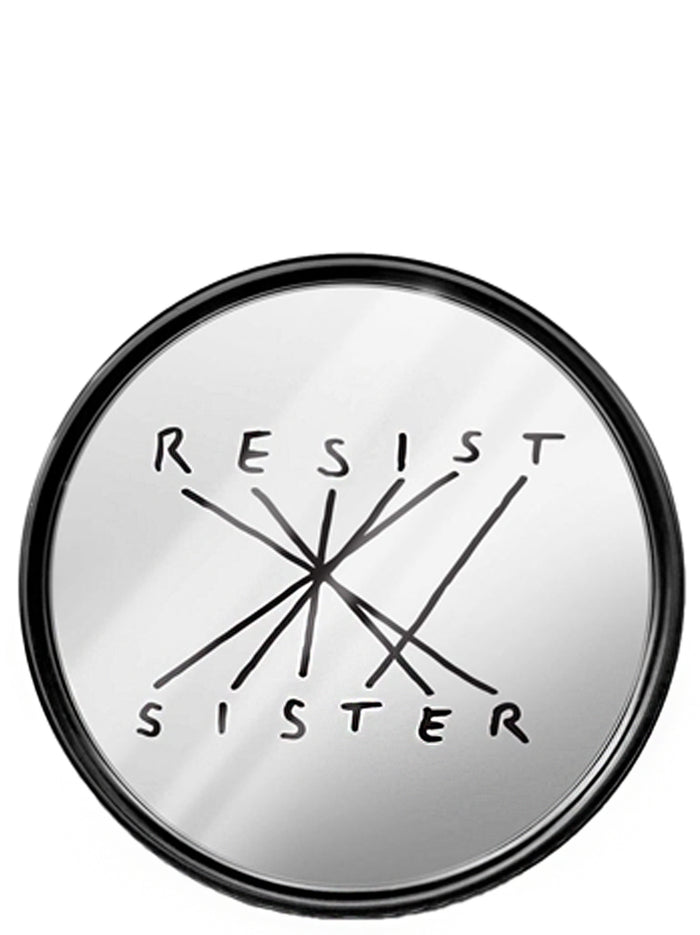 Connection Resist Sister mirror Black Glass Decorative Accessories