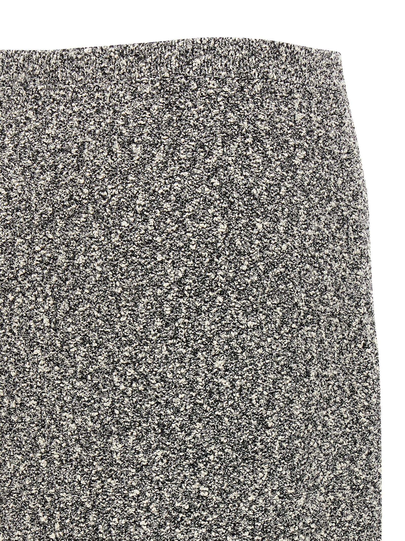 Tweed skirt Black Polyamide