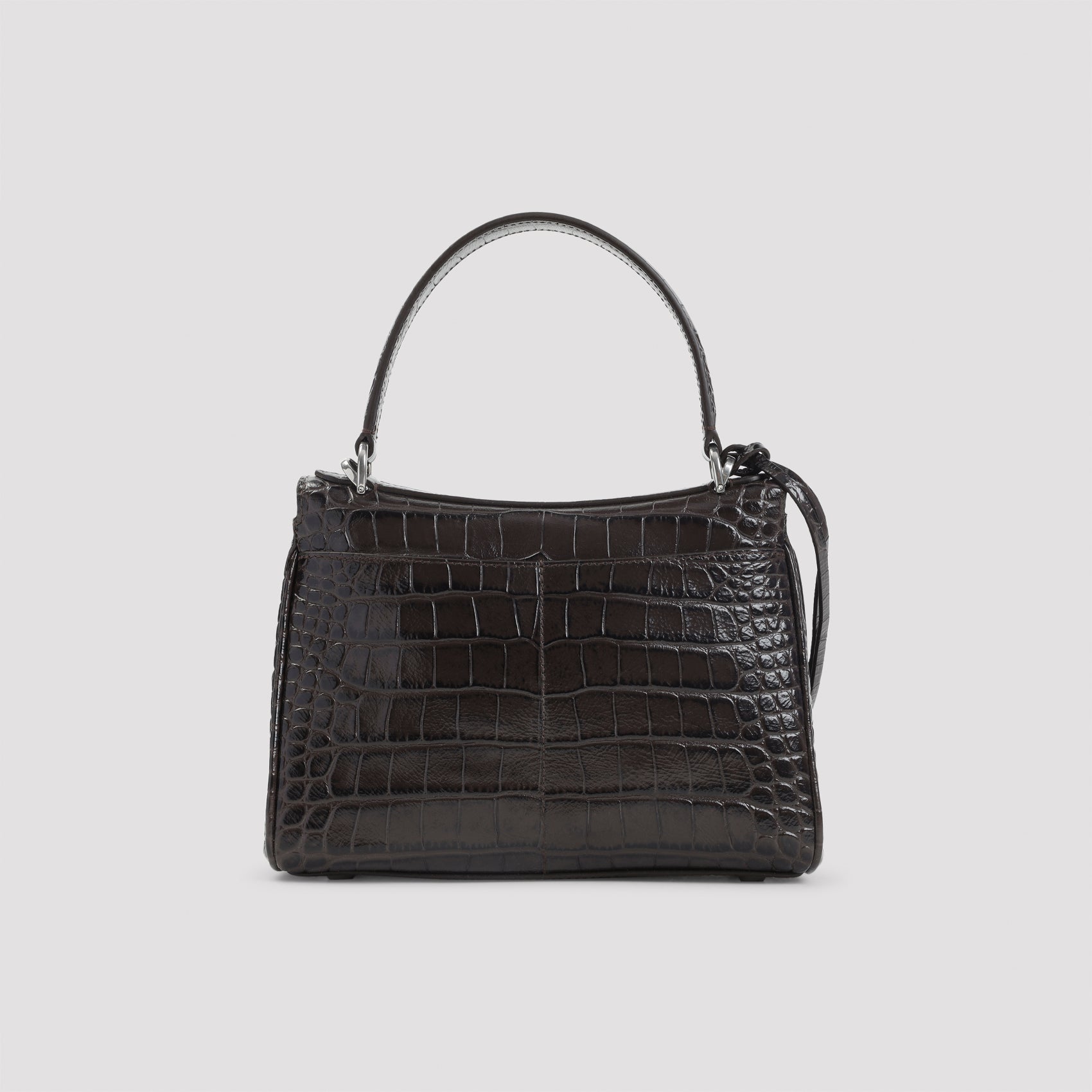 Rodeo Top Handle Handbag Brown Leather Bag