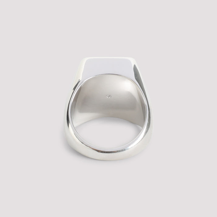 Square Signet Ring Metallic Brass Jewellery