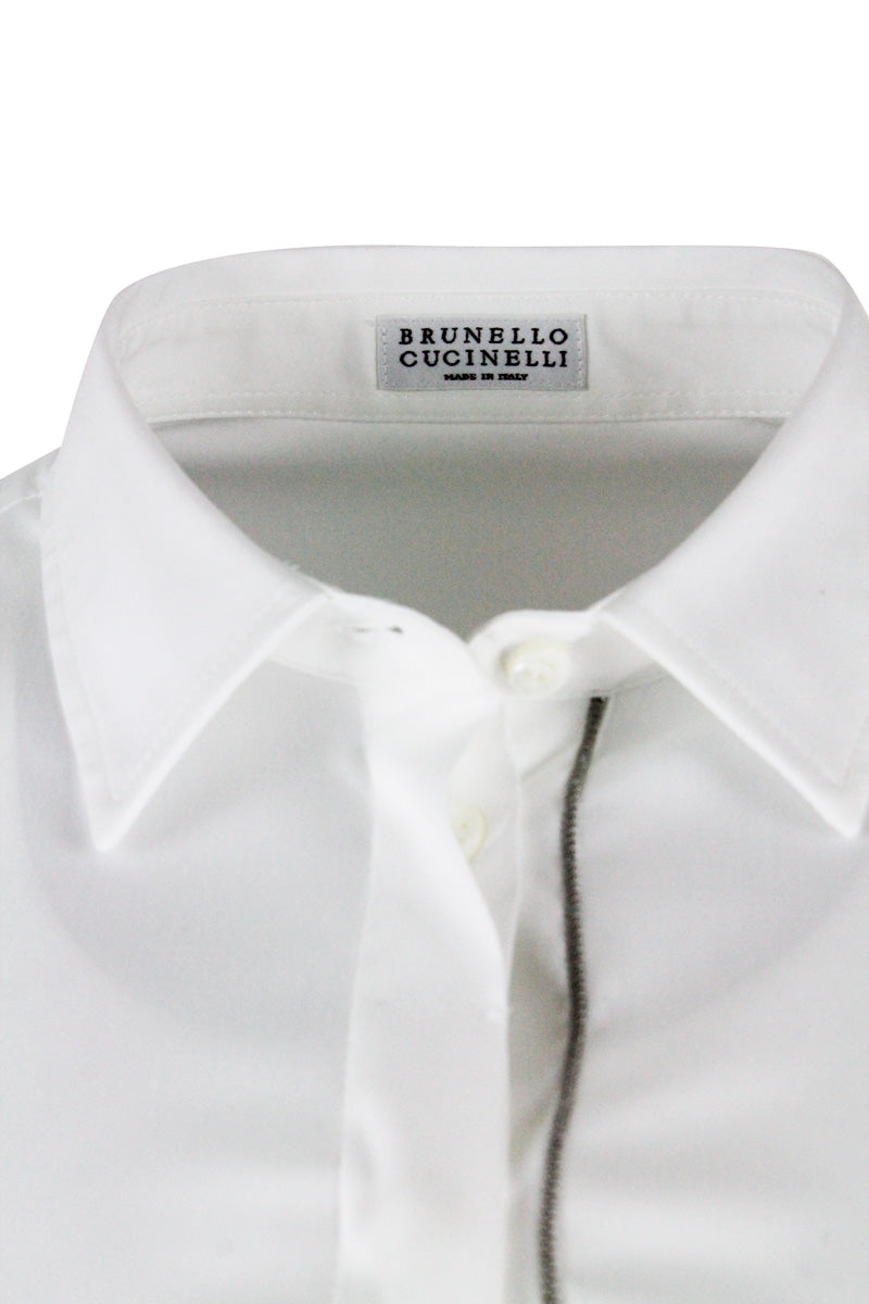 Brunello Cucinelli Shirts White 72co 23pa 5ea