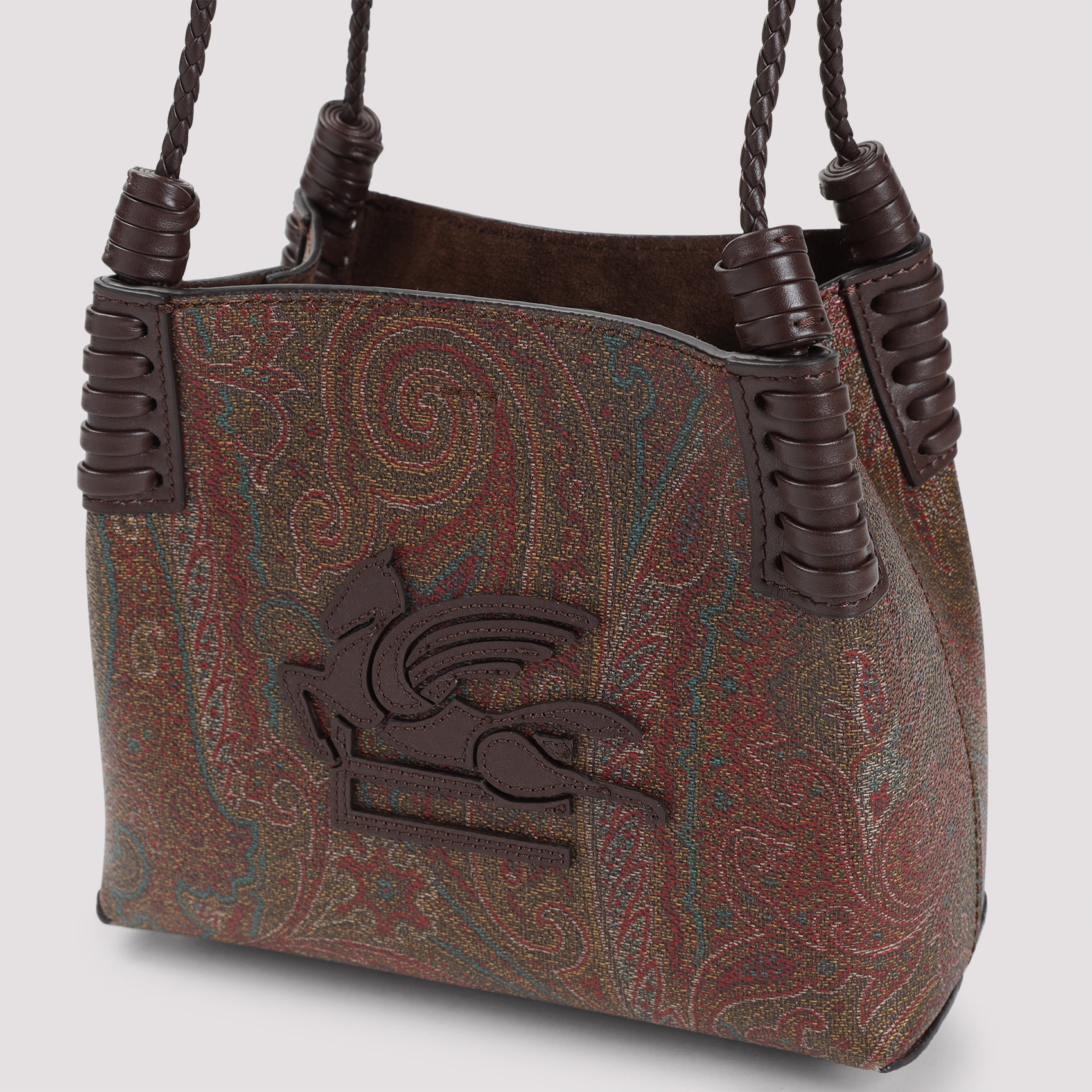 Libra Arnica Xs Shoulder Bag Brown Cotton Polyester
