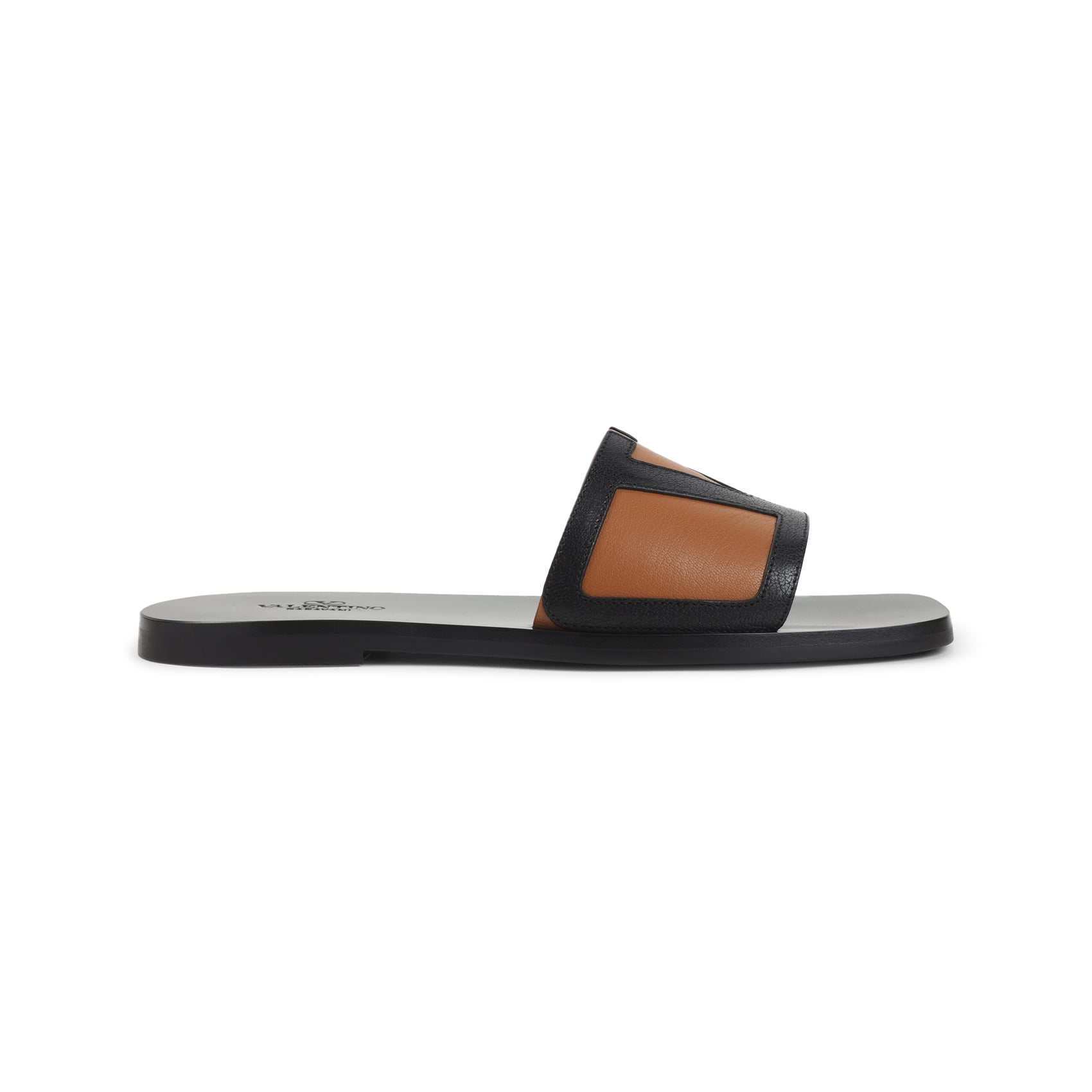 Leather Sandals Black Shoe