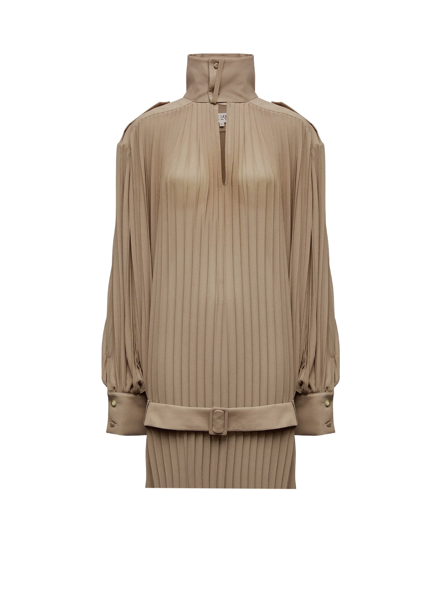 Mm6 Maison Margiela Dresses Beige Primary Fabric: Polyester
