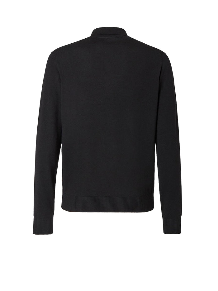 Fendi T-Shirts And Polos Black Lana Vergine
